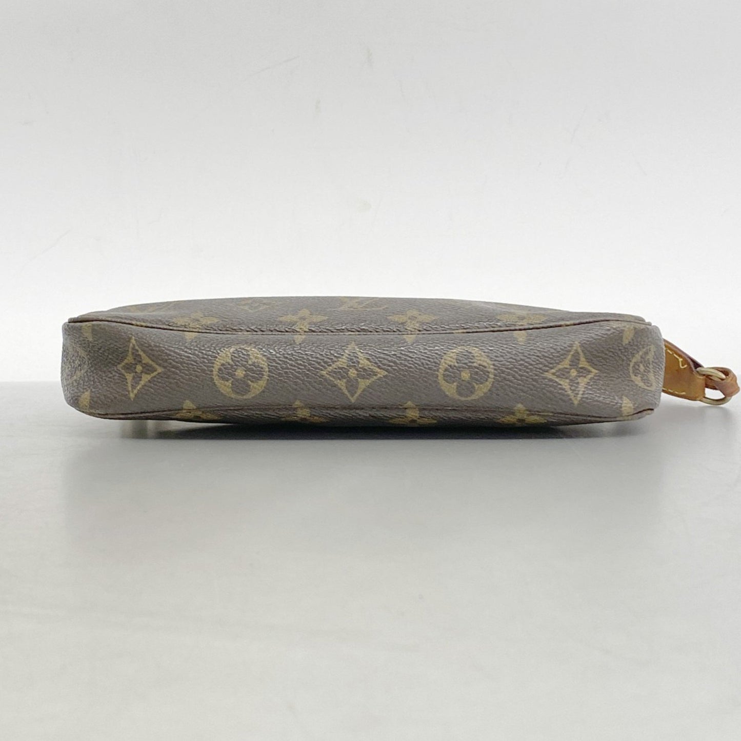 Louis Vuitton Pochette Accessoire, Brown, Canvas, clutch