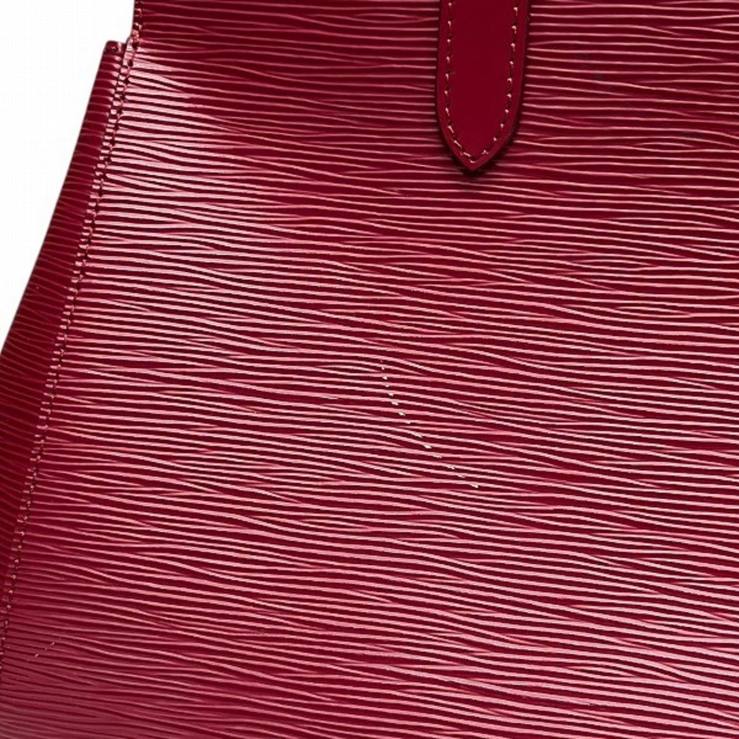 Louis Vuitton Marly, Burgundy, Leather, handbag
