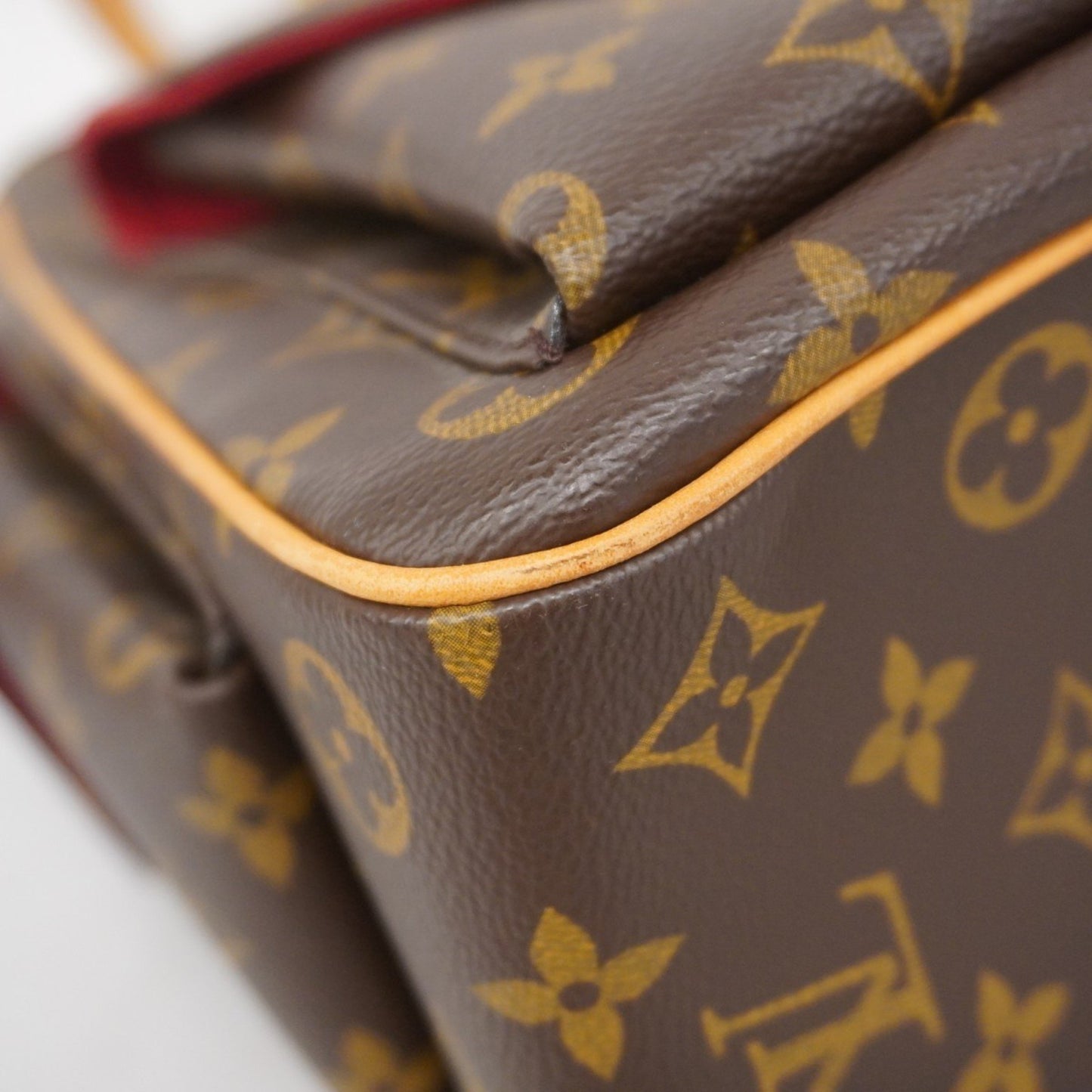Louis Vuitton Multipli Cité, Brown, Canvas, shoulder