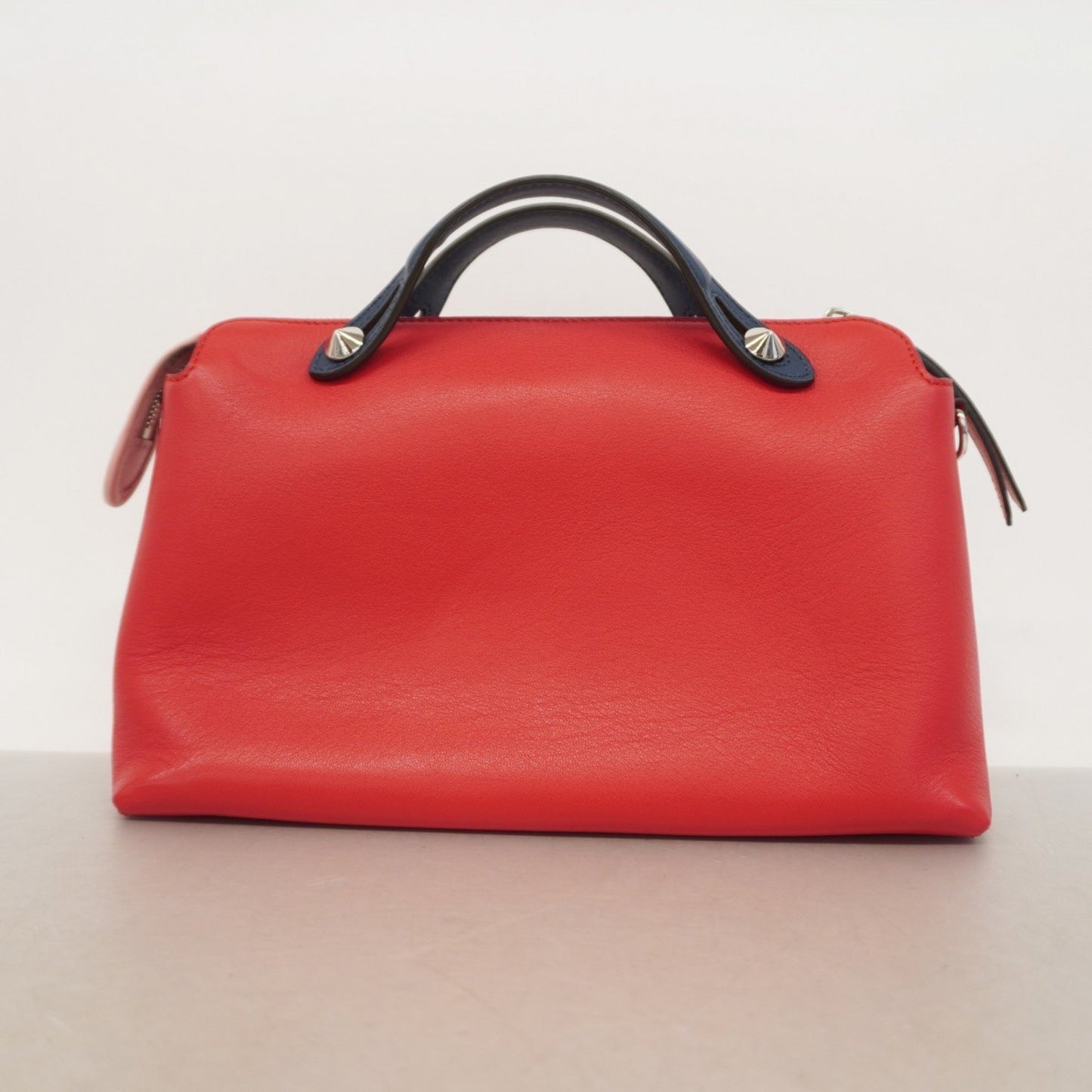 Fendi By The Way, Red, Leather, handbag