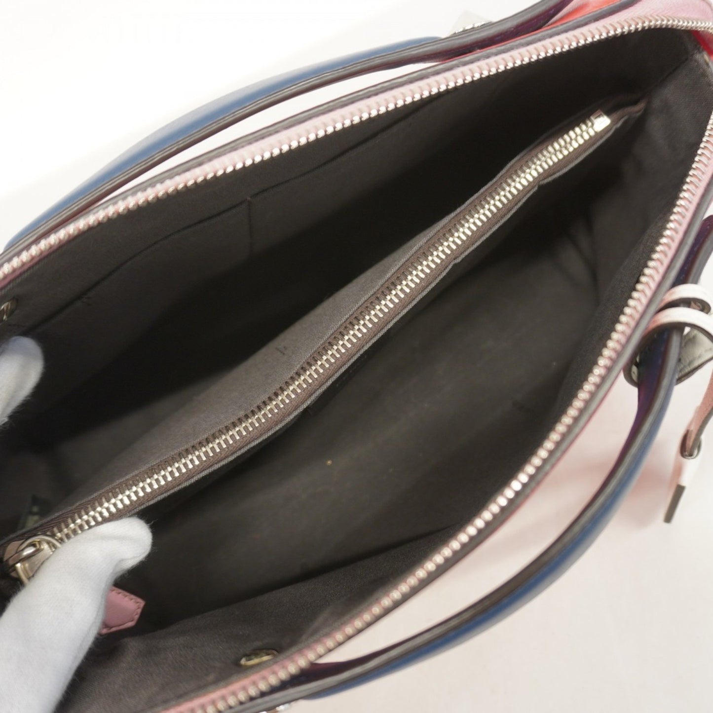 Fendi By The Way, Red, Leather, handbag