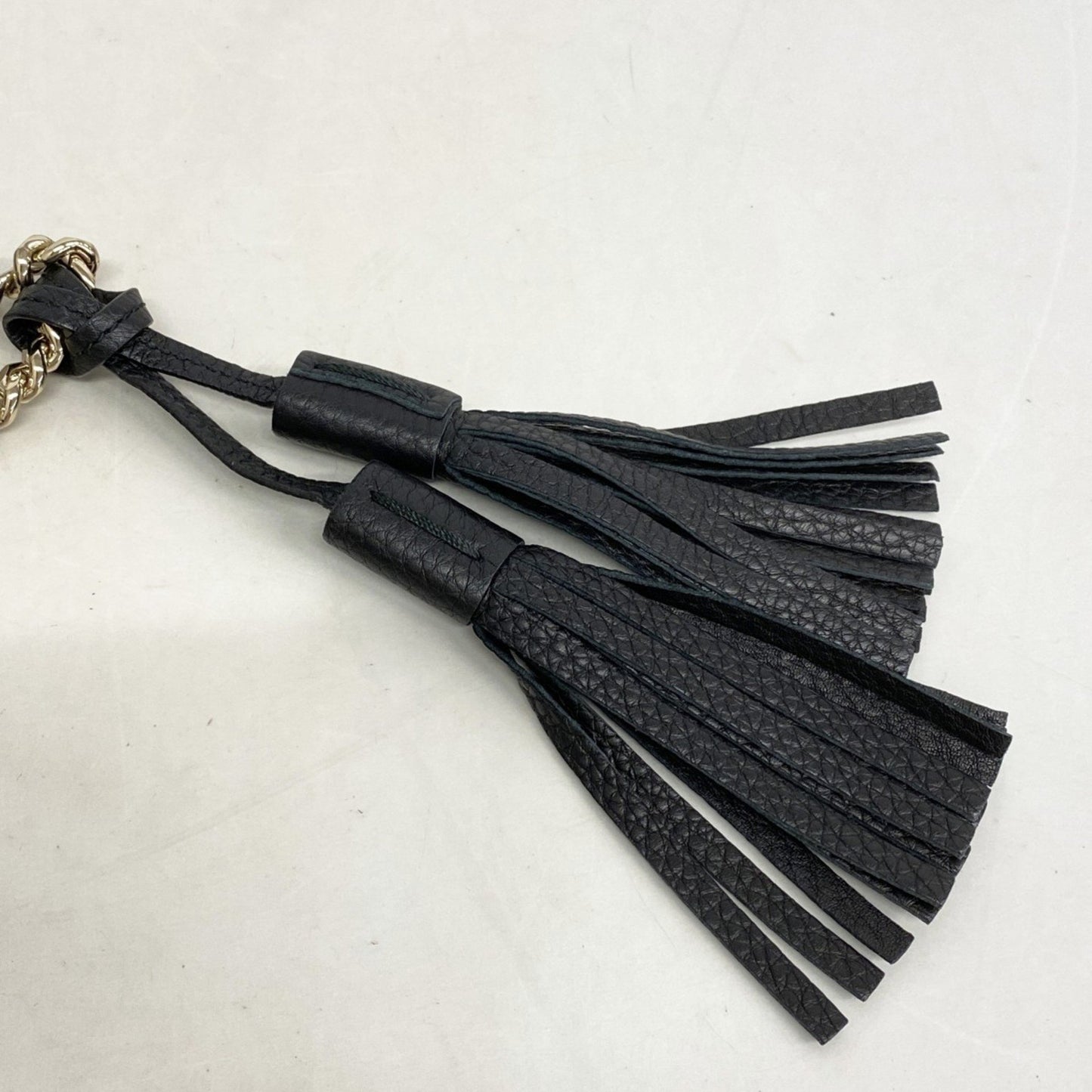 Gucci Bamboo, Black, Leather, shoulder