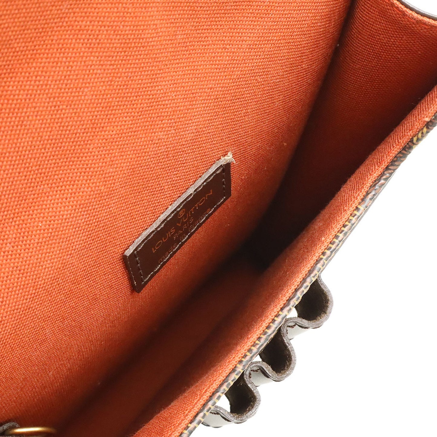 Louis Vuitton Portobello, Brown, Leather, shoulder