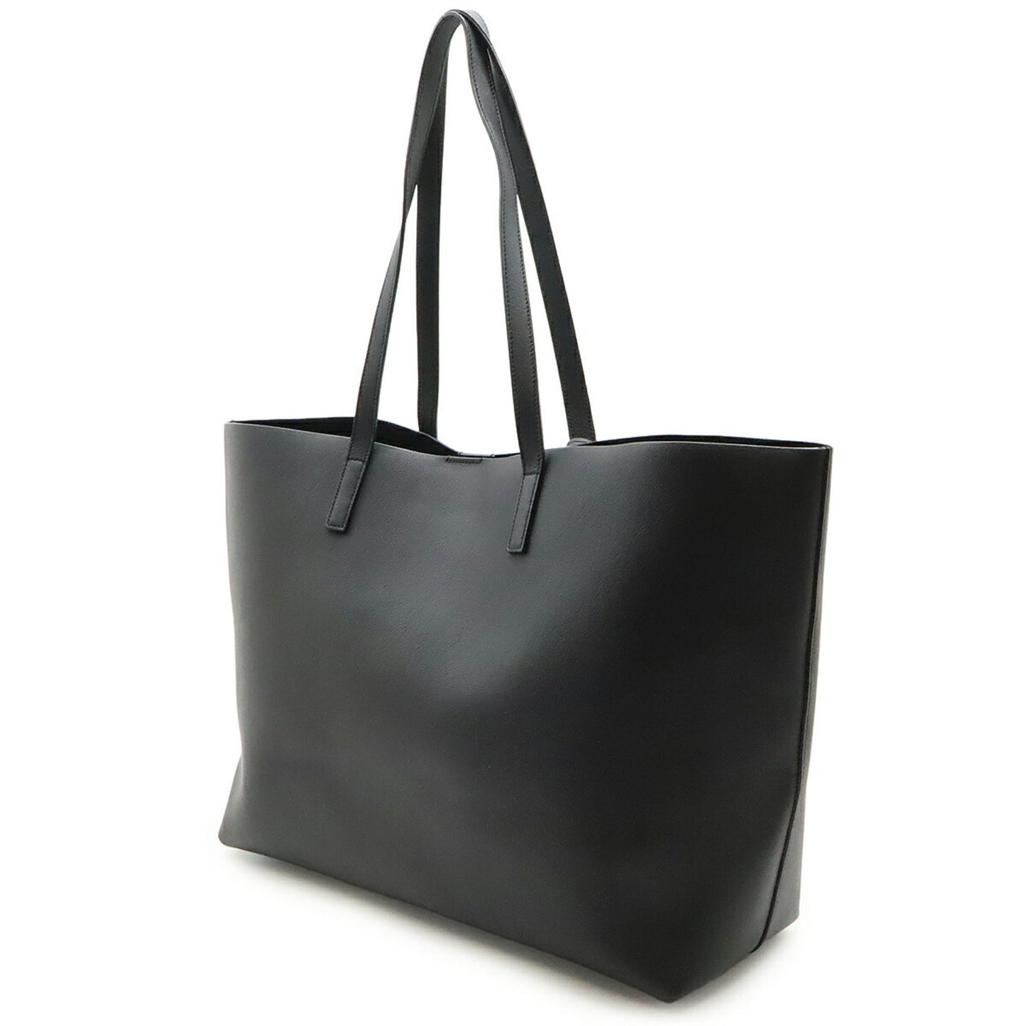 Saint Laurent Shopping, Black, Leather, shoulder