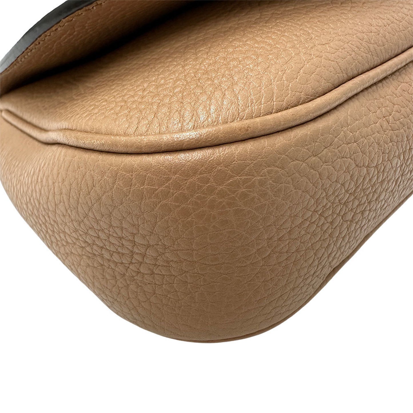 Gucci Interlocking G, Beige, Leather, shoulder