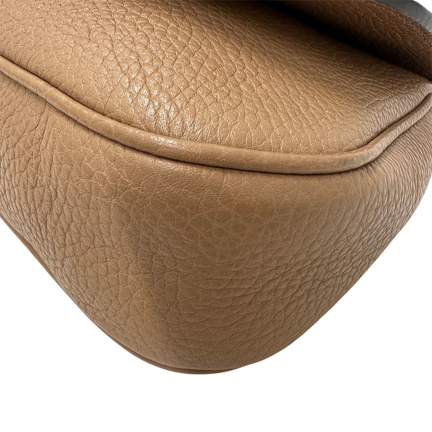 Gucci Interlocking G, Beige, Leather, shoulder
