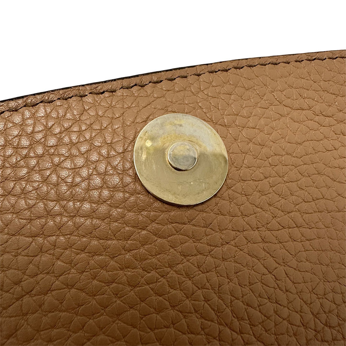 Gucci Interlocking G, Beige, Leather, shoulder
