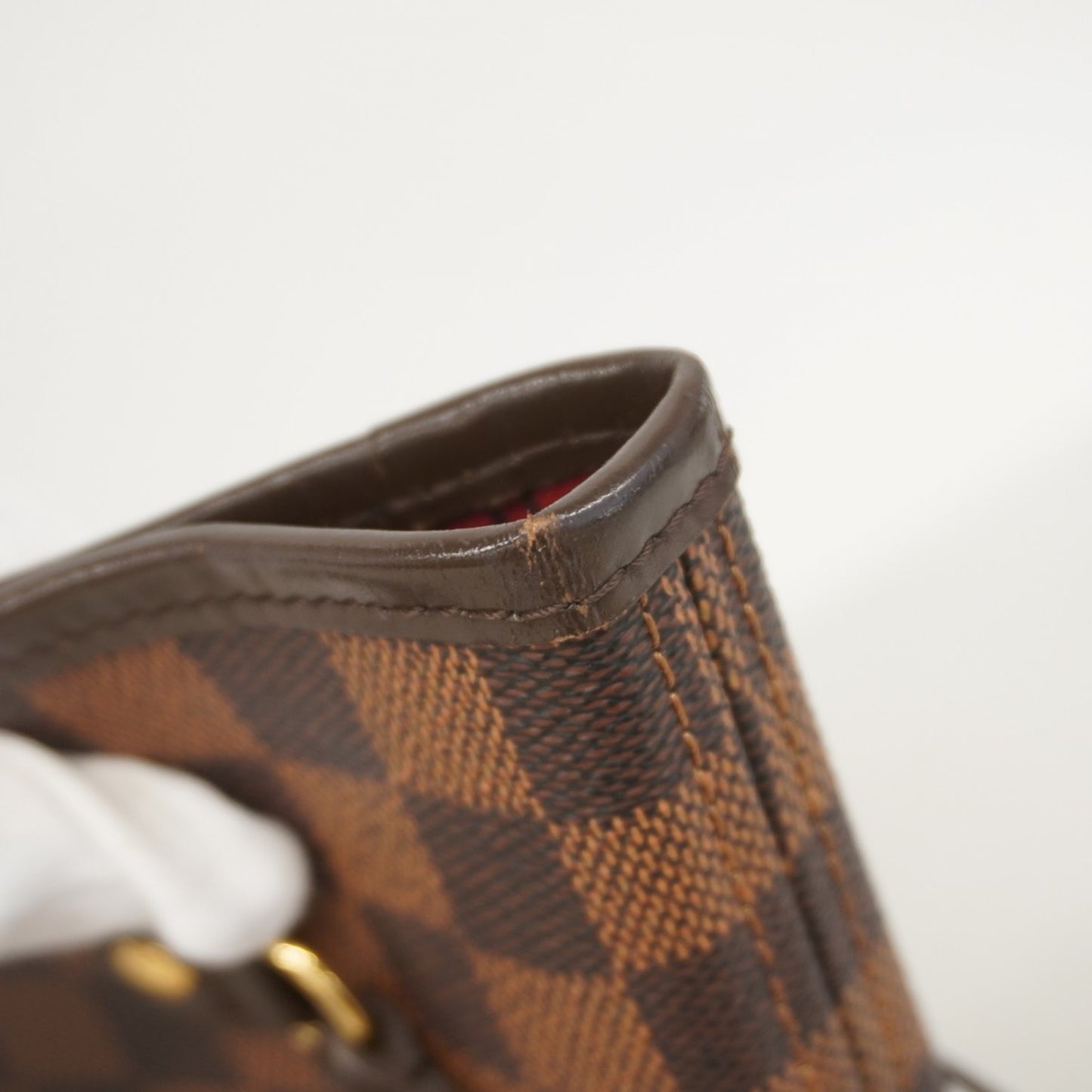 Louis Vuitton Neverfull MM, Brown, Canvas, tote