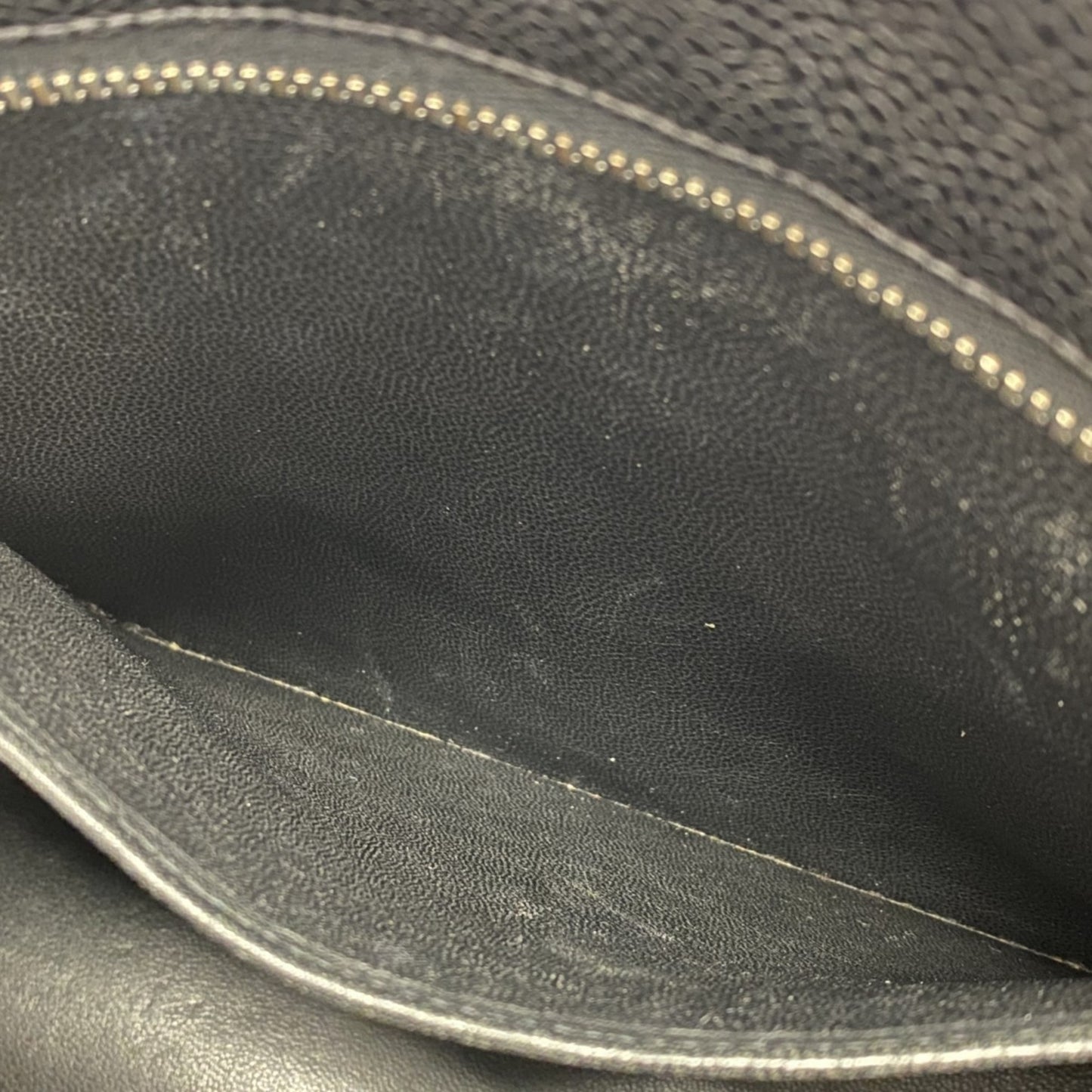 Chanel Coco Mark, Black, Leather, tote