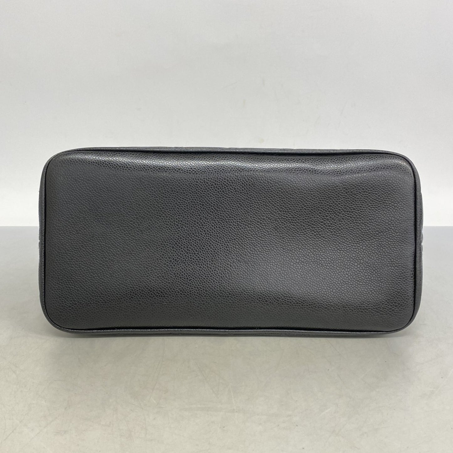 Chanel Coco Mark, Black, Leather, tote