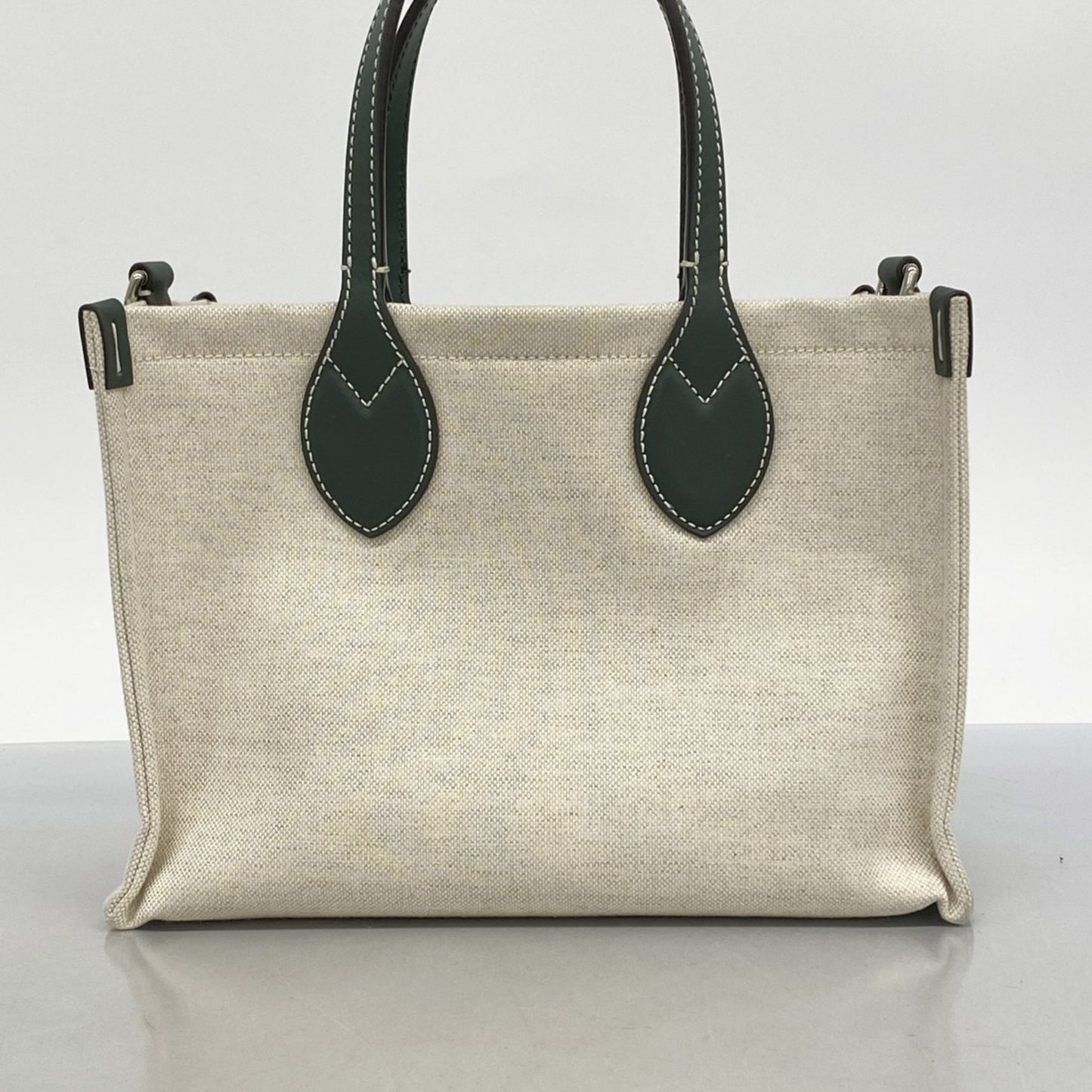 Gucci imprime, Beige, Canvas, tote