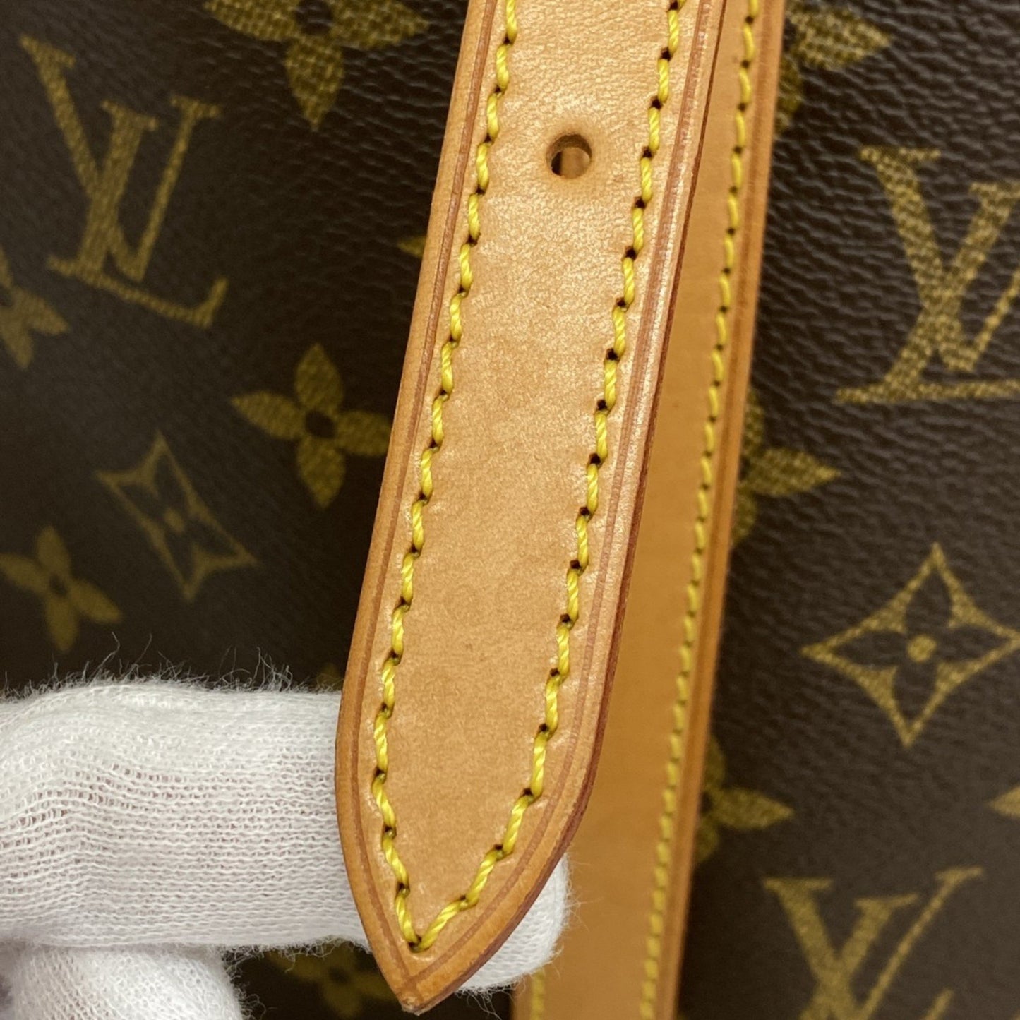 Louis Vuitton Bucket GM, Brown, Canvas, tote