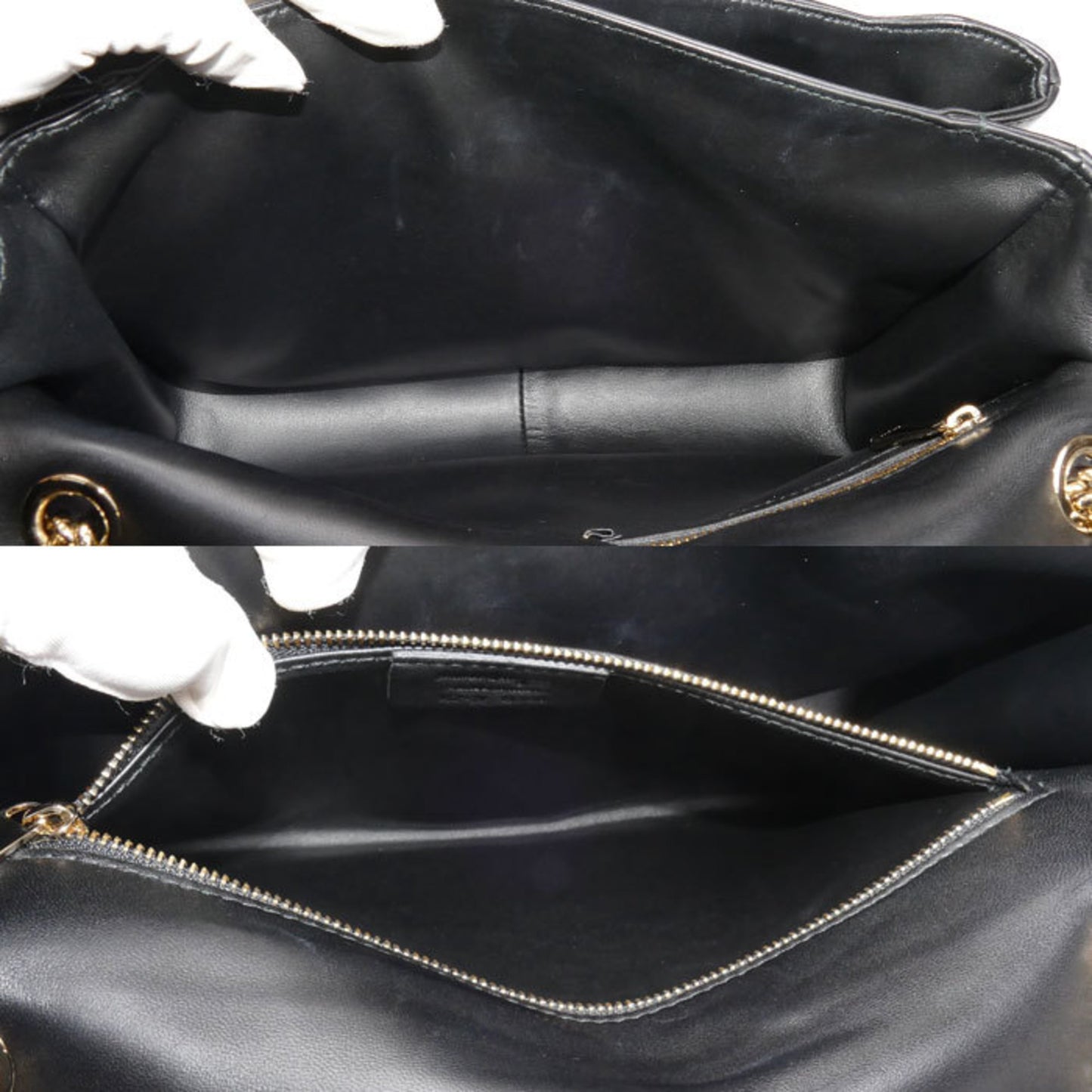 Salvatore Ferragamo Vara, Black, Leather, shoulder