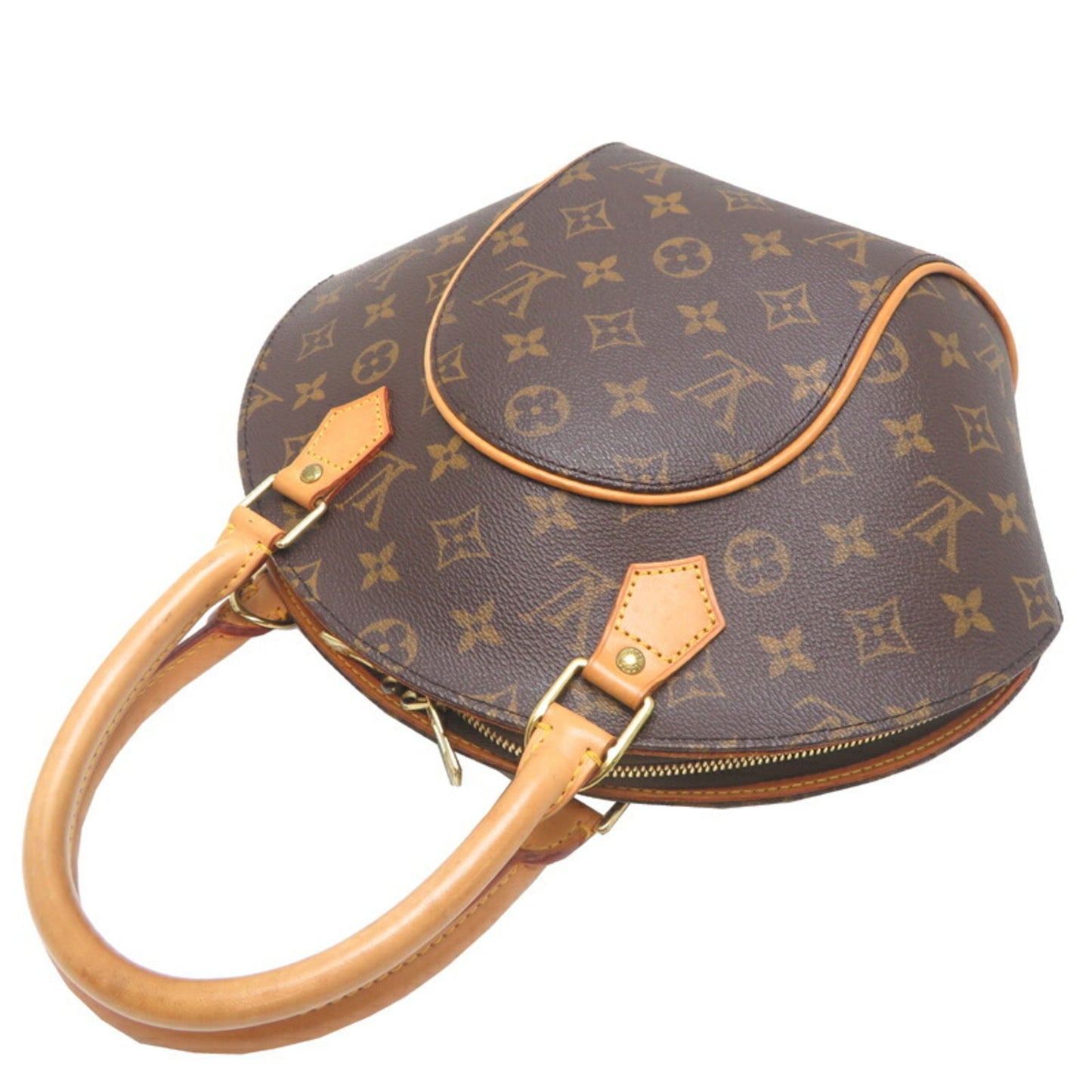 Louis Vuitton Ellipse PM, Brown, Canvas, handbag