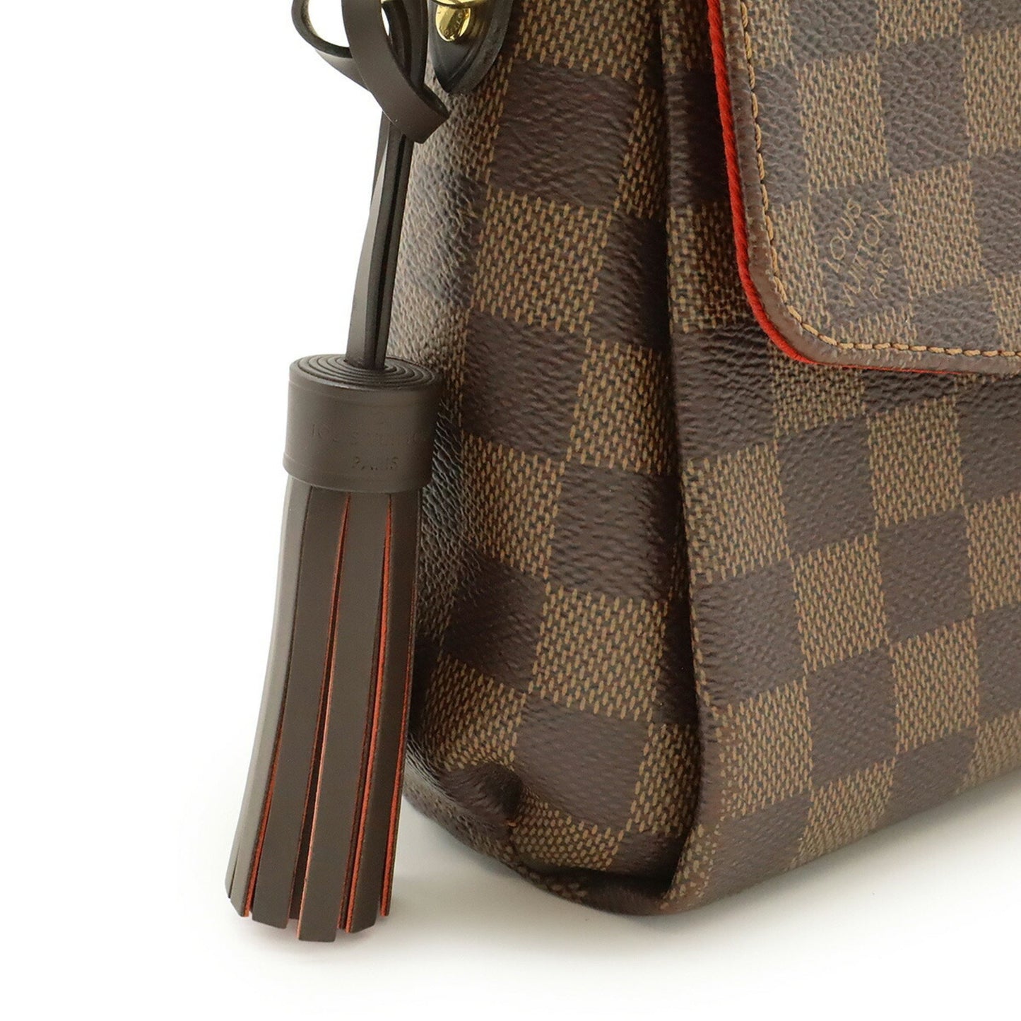 Louis Vuitton Croisette, Brown, Canvas, handbag
