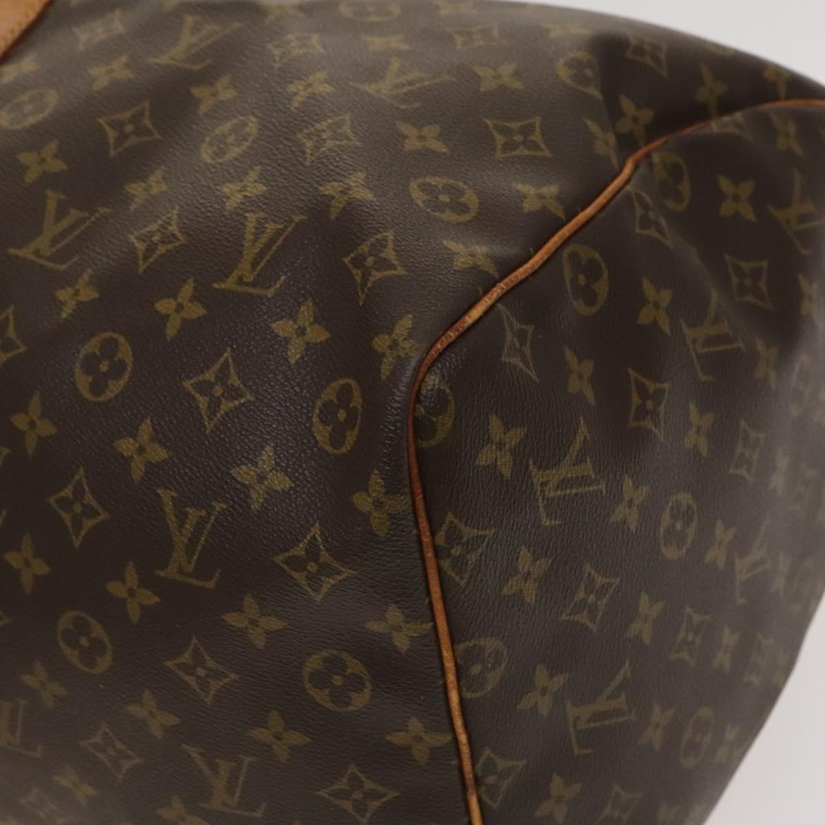 Louis Vuitton Keepall 60, Brown, Canvas, travel
