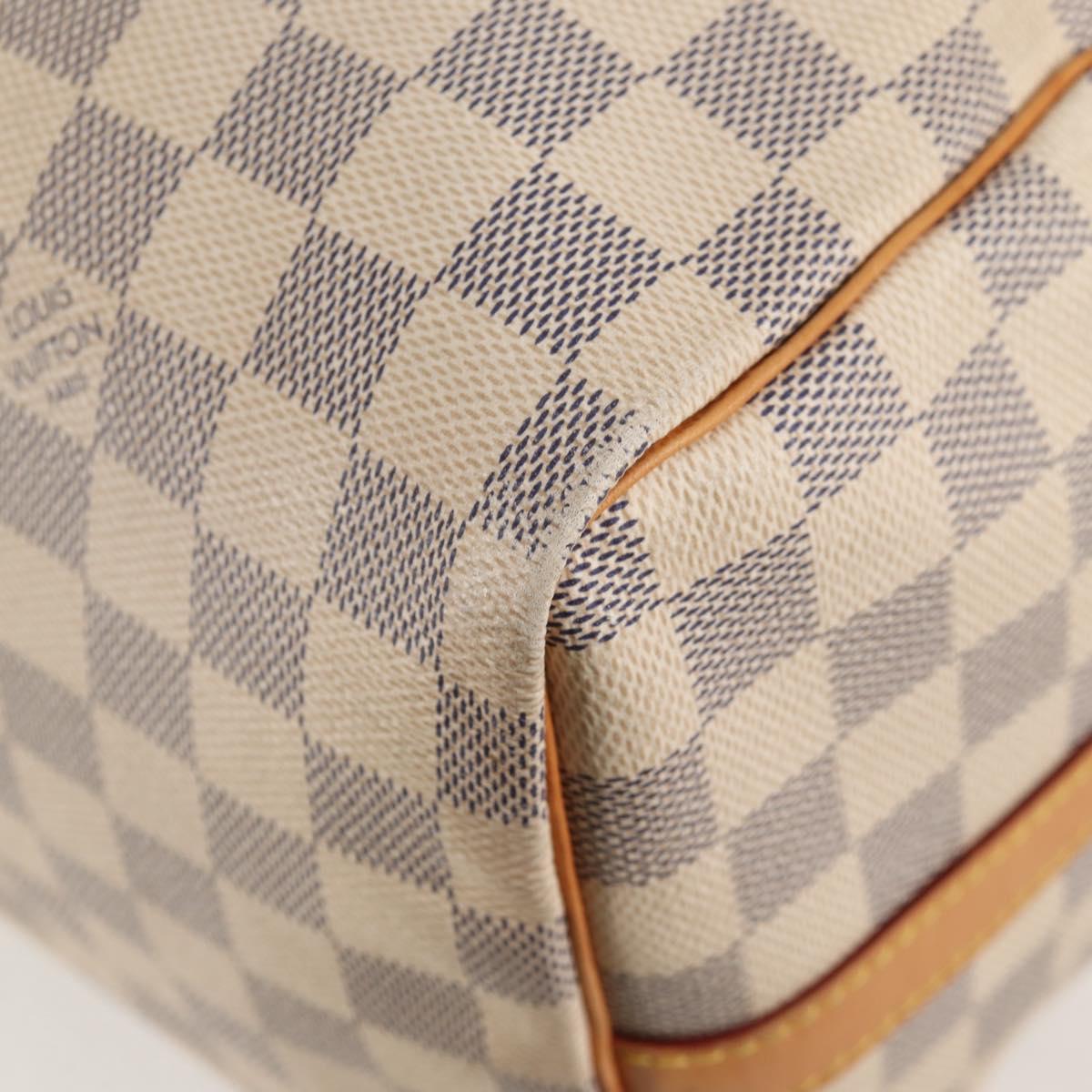 Louis Vuitton Speedy 30, White, Canvas, handbag