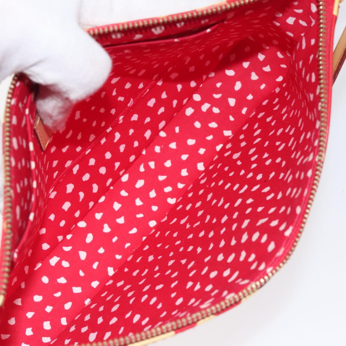 Louis Vuitton Pochette Accessoire, Red, Patent Leather, clutch