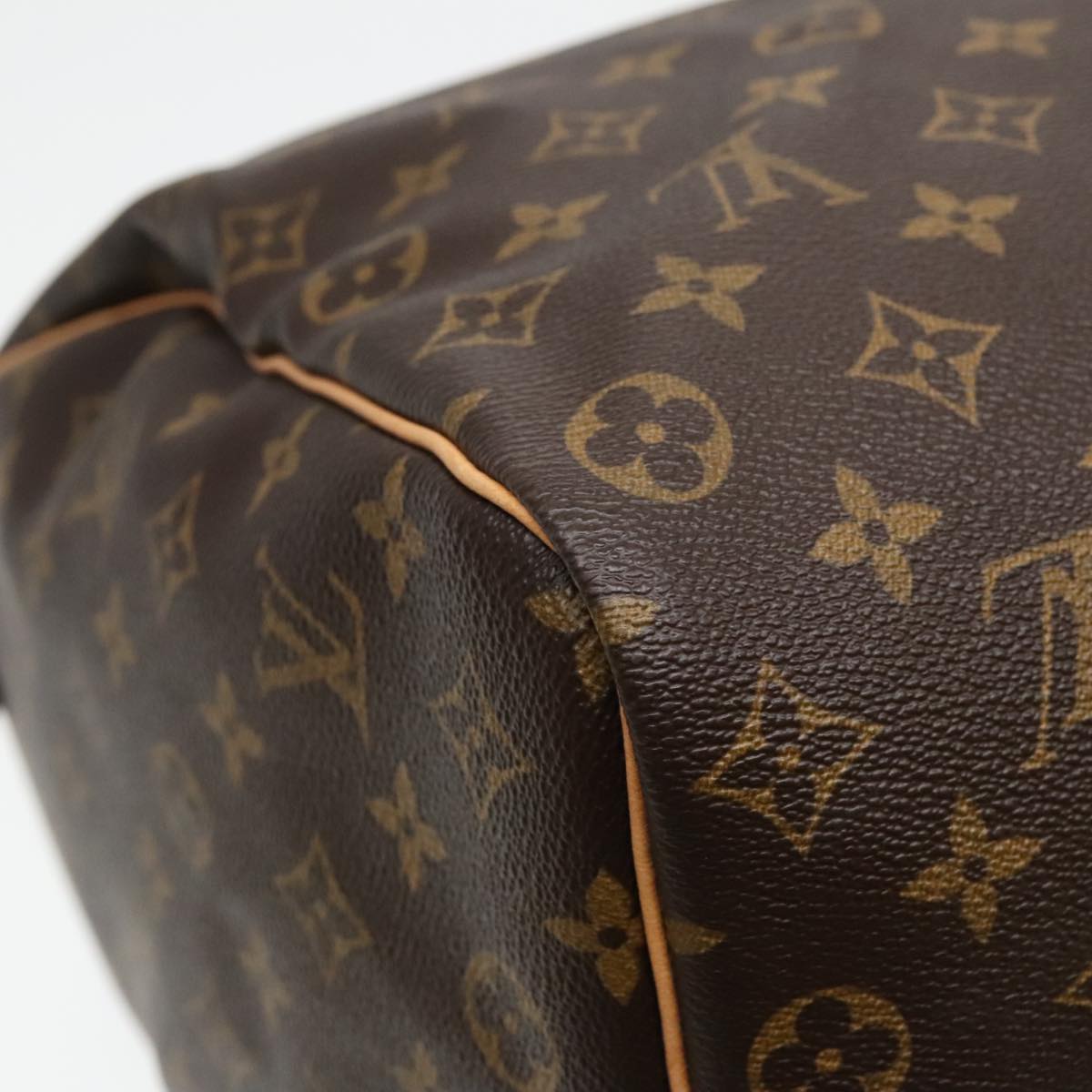 Louis Vuitton Keepall 50, Brown, Canvas, travel