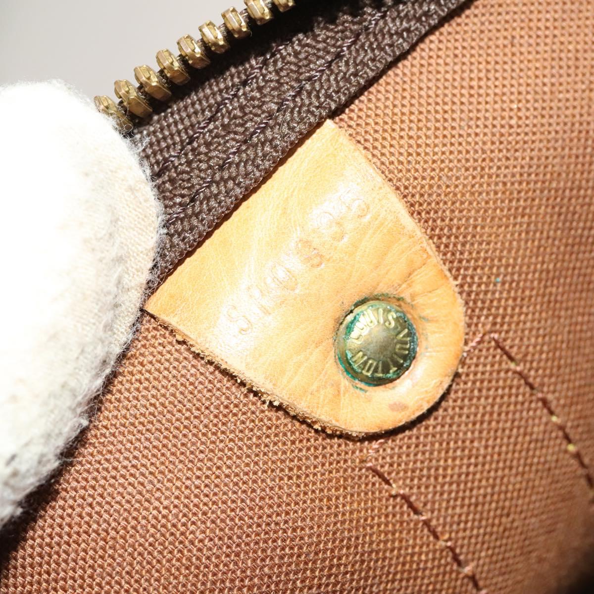 Louis Vuitton Keepall 60, Brown, Canvas, travel