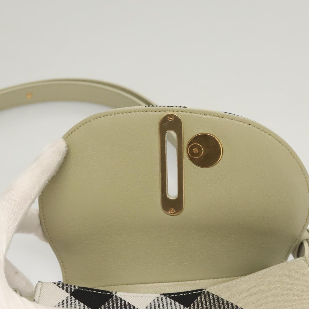 Burberry, Grey, Canvas, shoulder