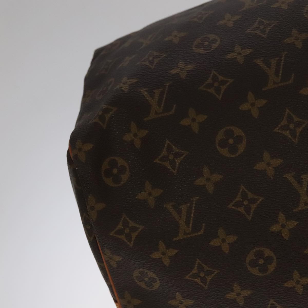 Louis Vuitton Keepall Bandoulière 60, Brown, Canvas, travel