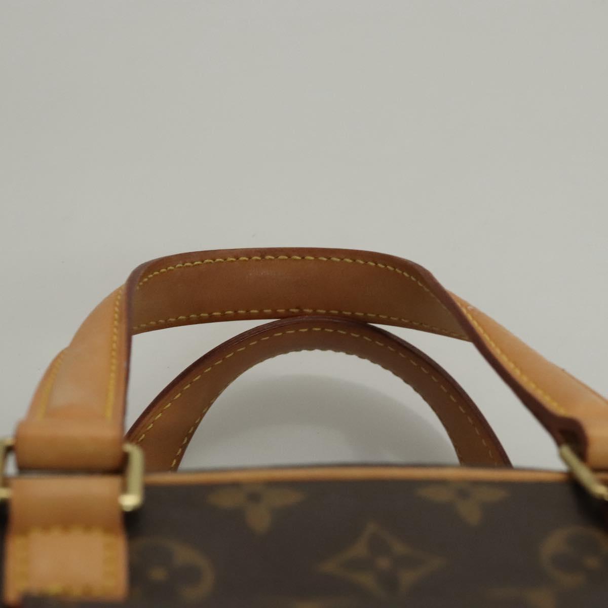 Louis Vuitton Excentri cité, Brown, Canvas, handbag