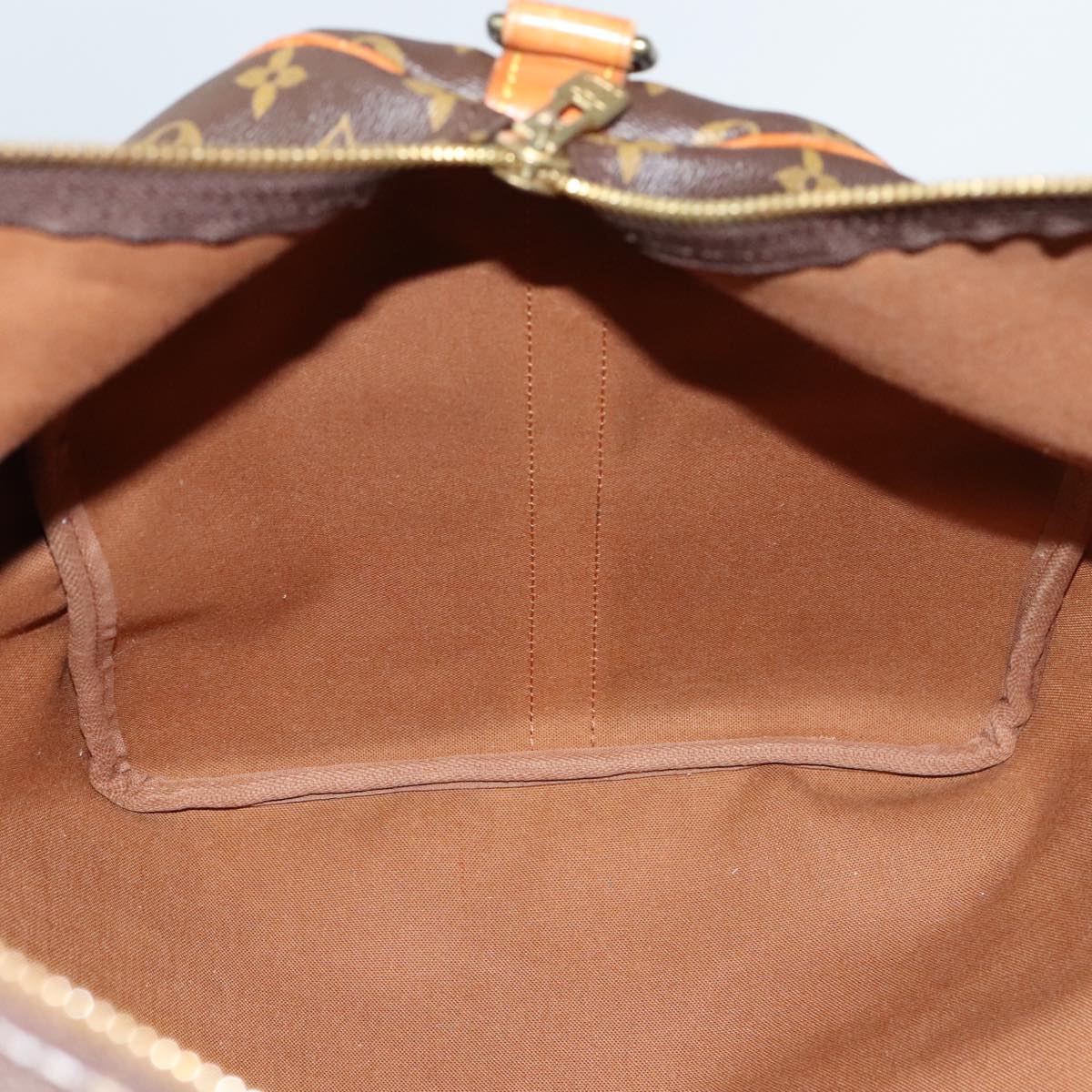 Louis Vuitton Keepall Bandoulière 60, Brown, Canvas, travel