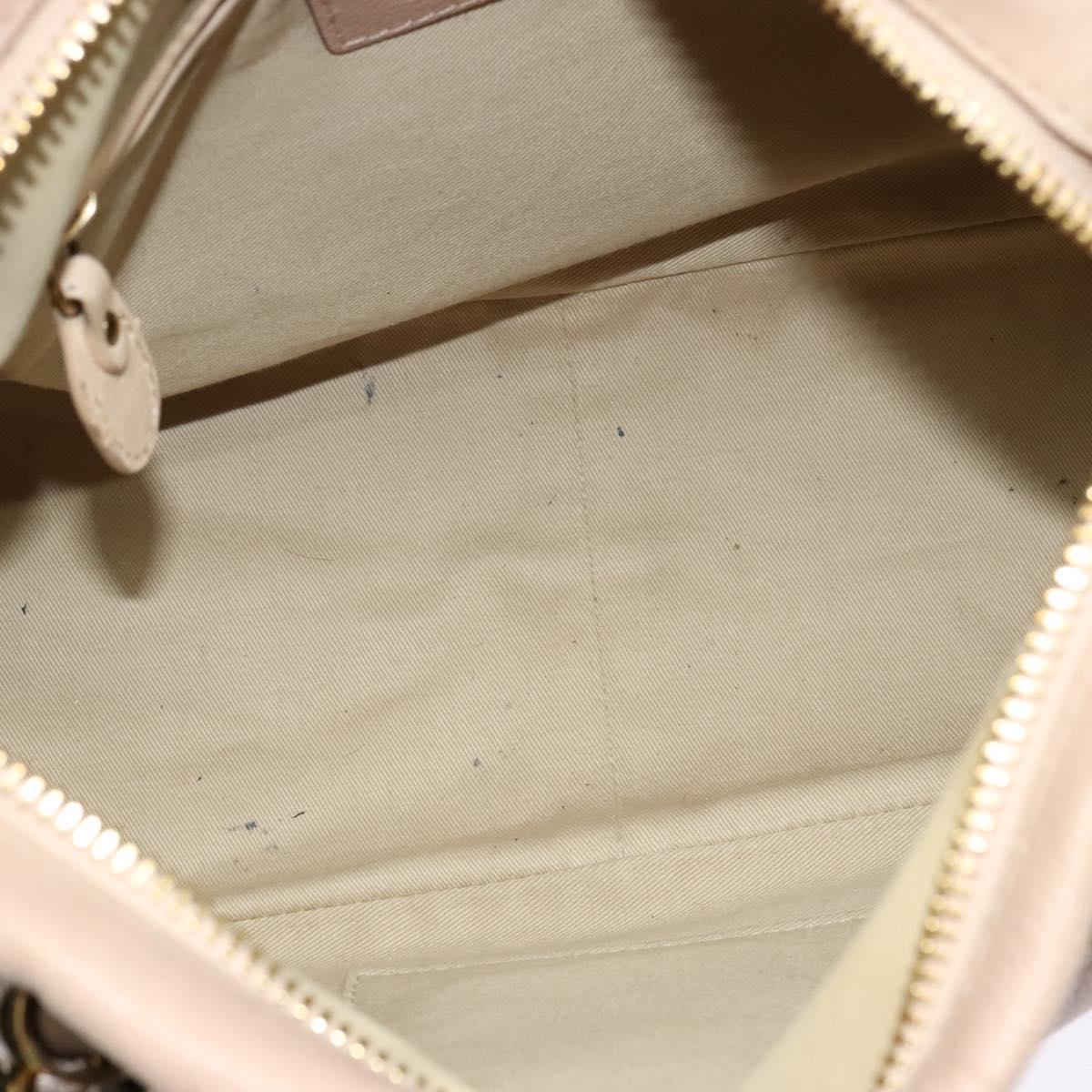 Chloé Paraty, Beige, Leather, handbag