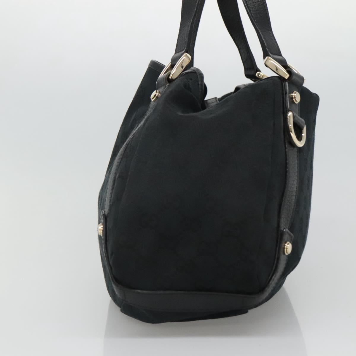 Gucci Abbey, Black, Canvas, tote