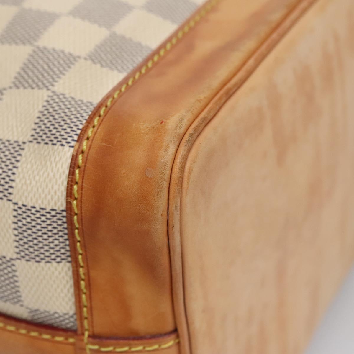 Louis Vuitton Noé BB, Grey, Canvas, shoulder