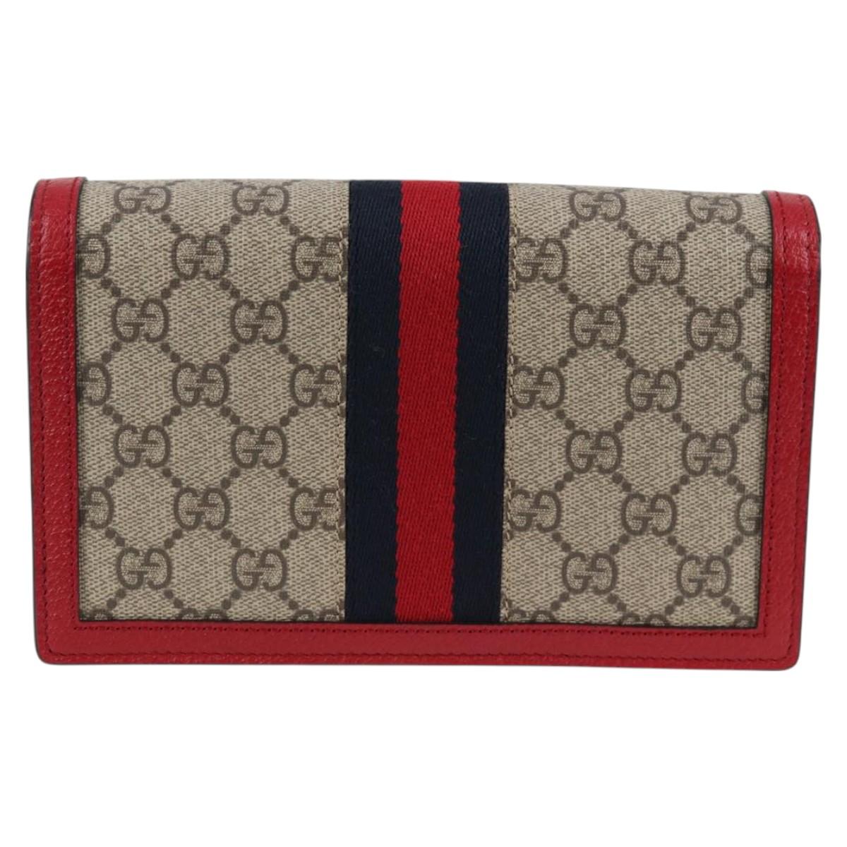 Gucci Queen Margaret, Beige, Canvas, shoulder