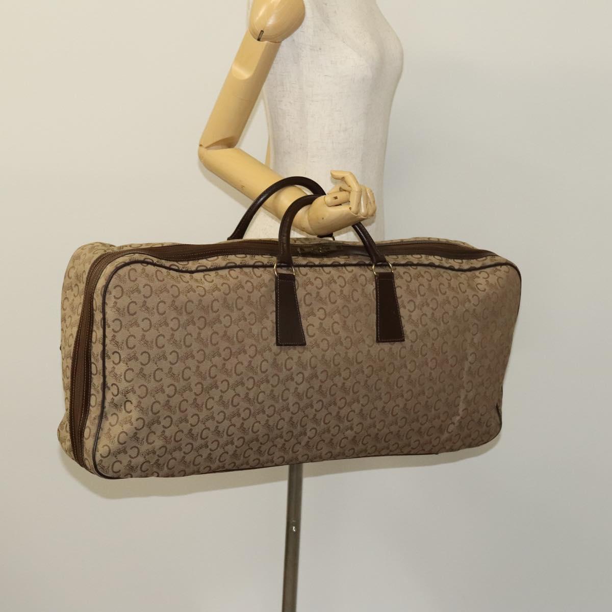 Céline Macadam, Beige, Canvas, travel