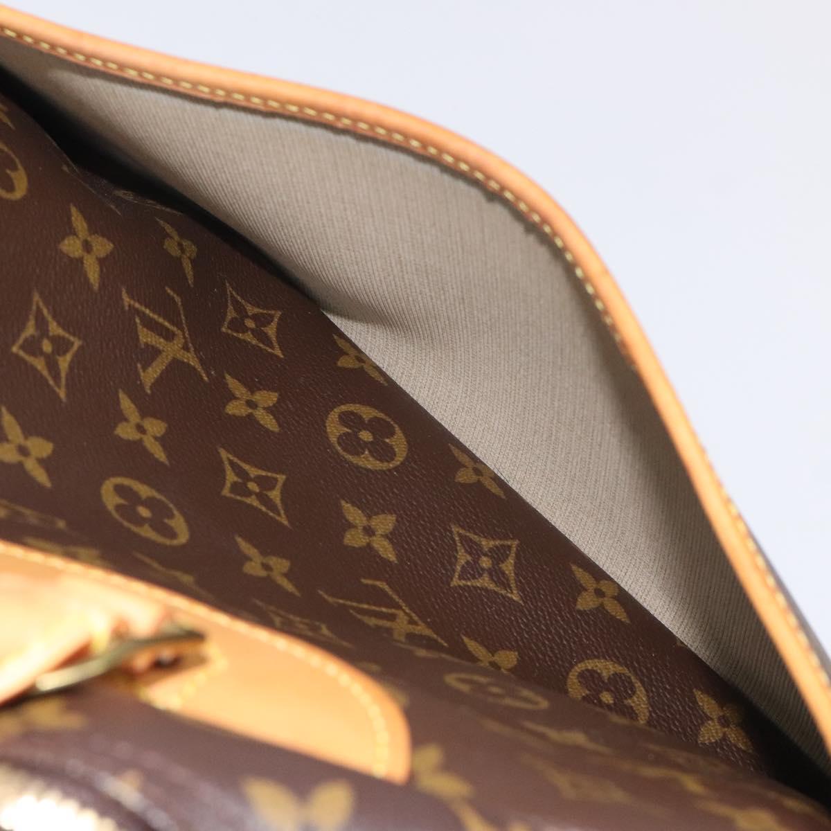 Louis Vuitton Deauville, Brown, Canvas, handbag