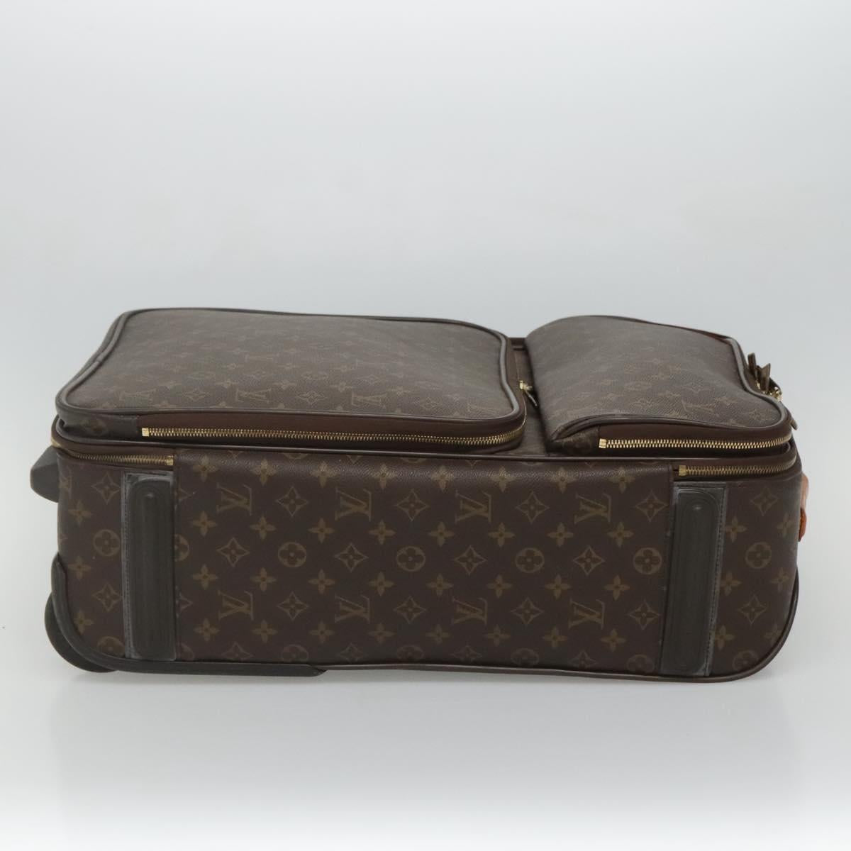 Louis Vuitton Pegase, Brown, Canvas, travel