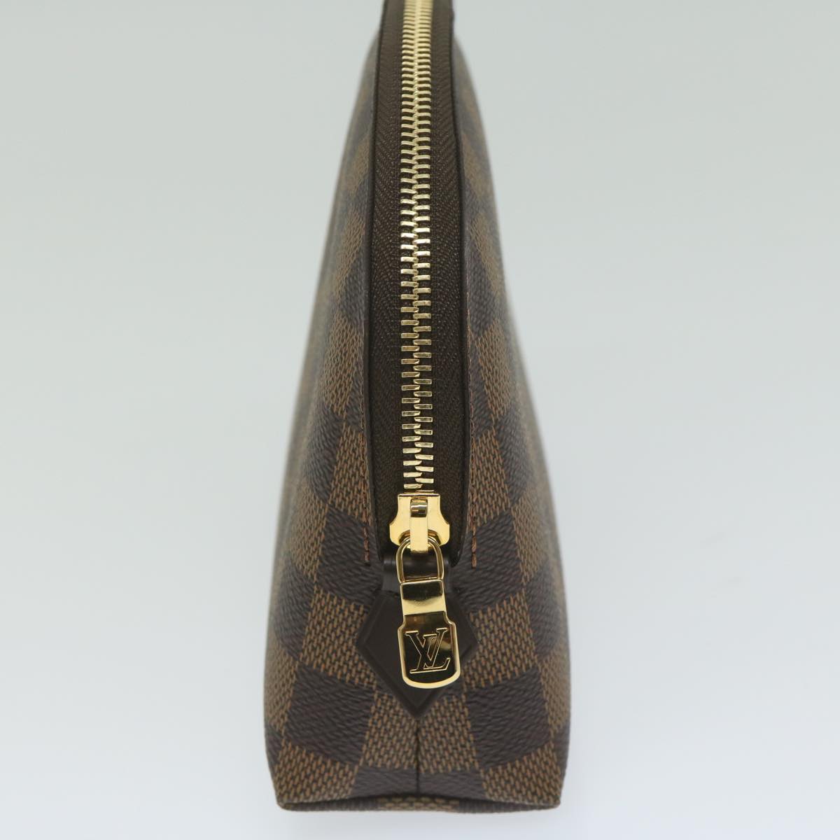 Louis Vuitton Cosmetic pouch, Brown, Canvas, clutch