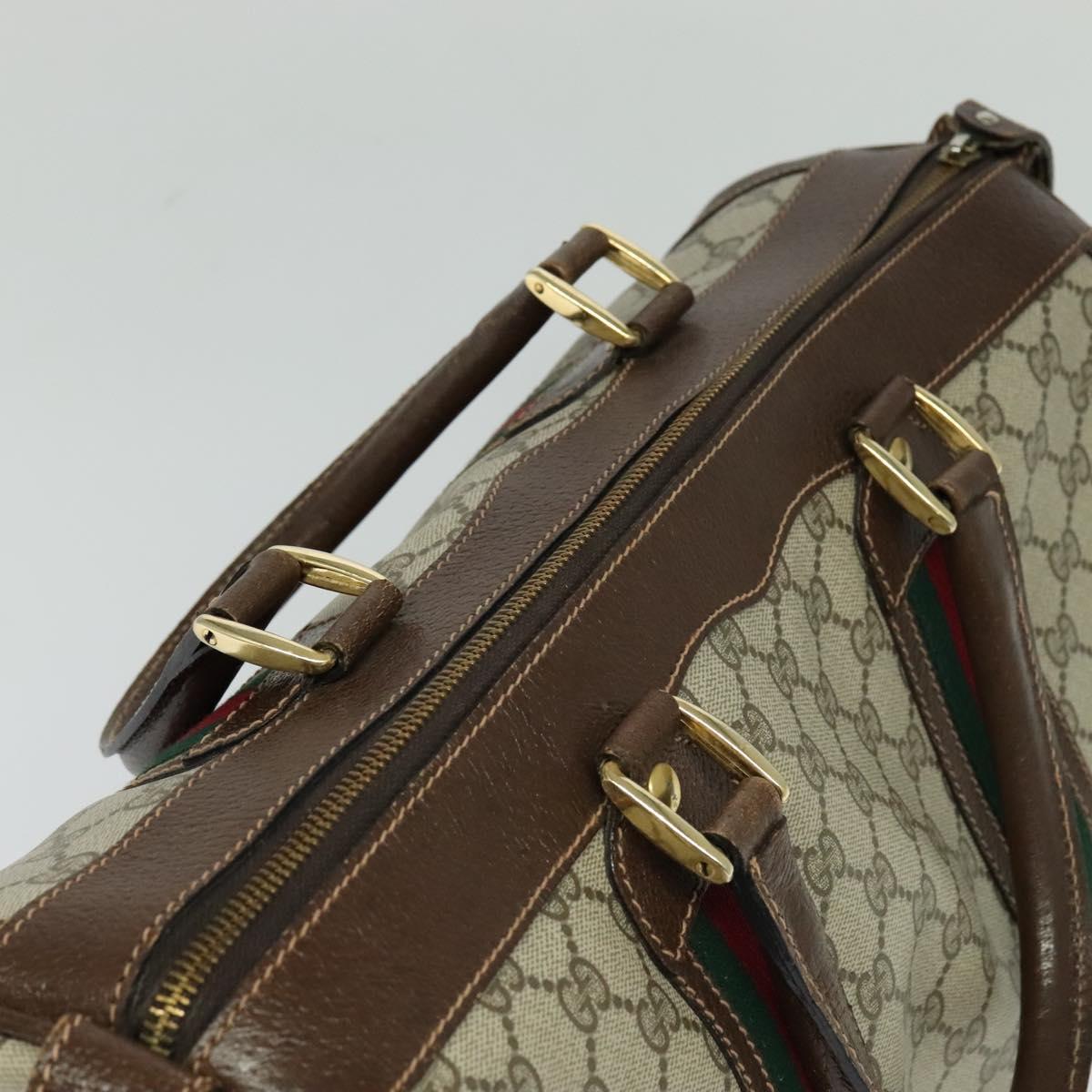Gucci Ophidia, Beige, Canvas, handbag