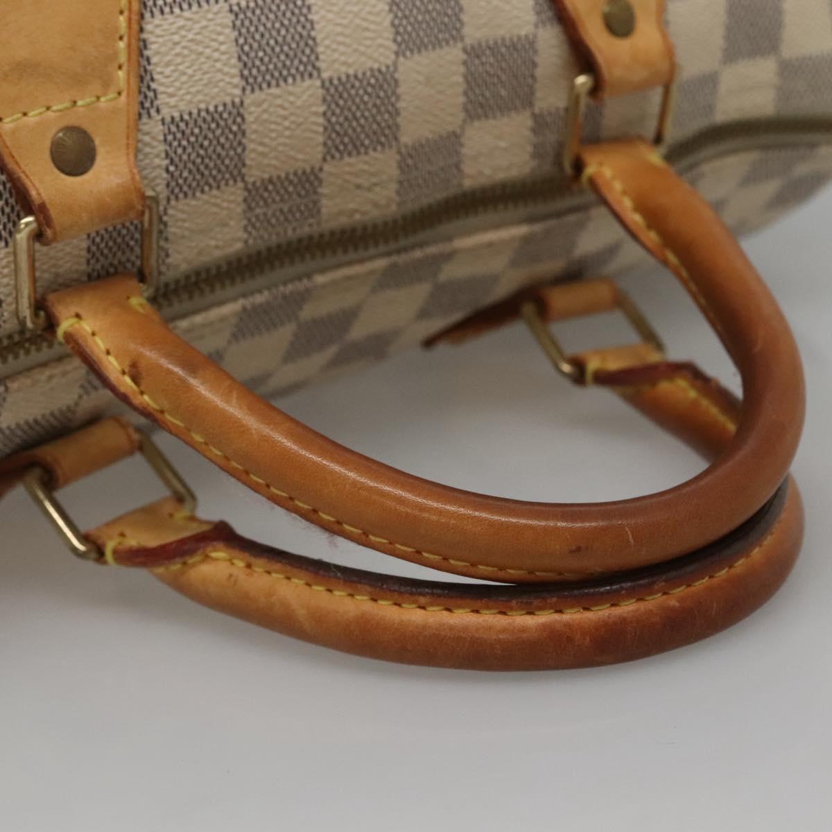 Louis Vuitton Speedy 30, Beige, Canvas, handbag