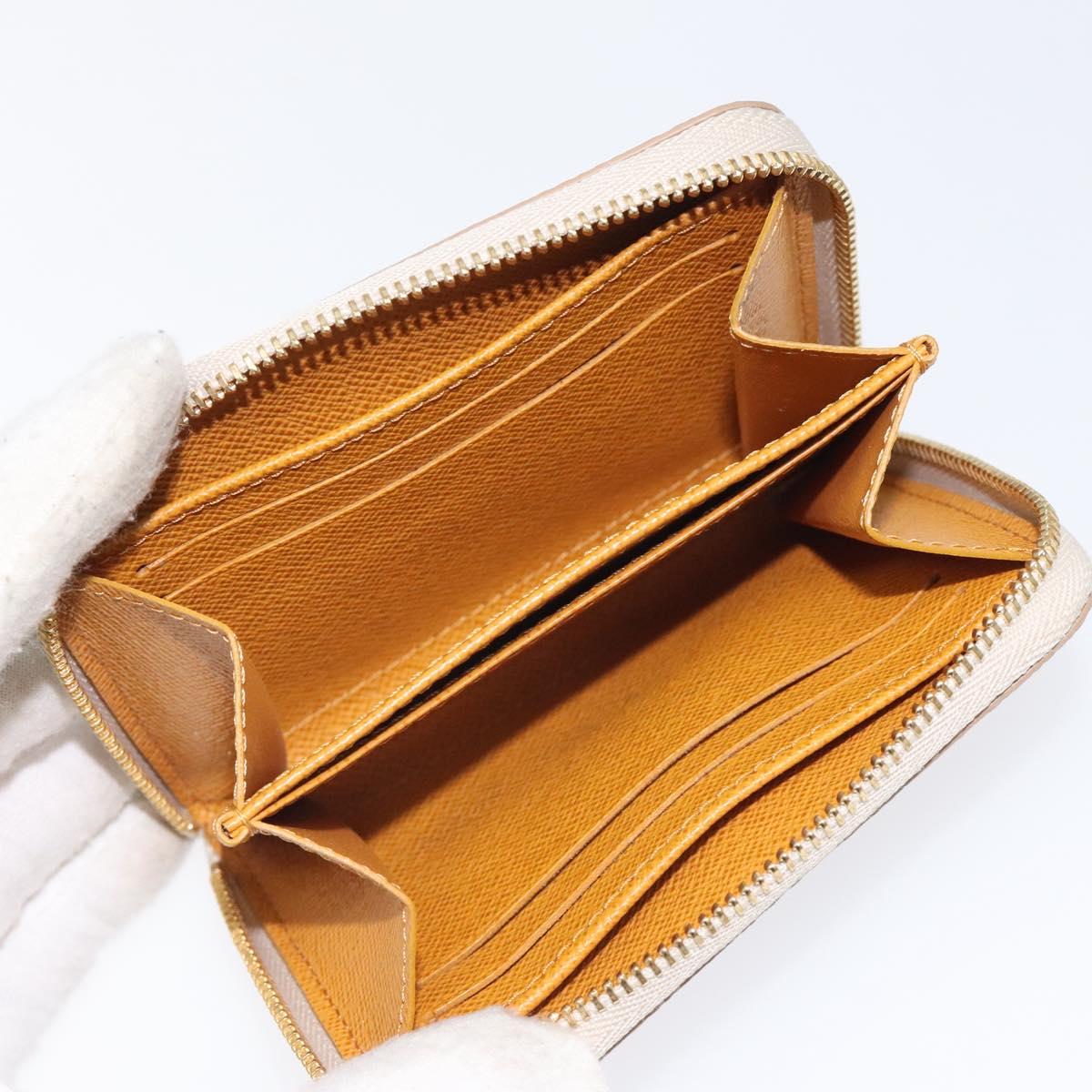 Louis Vuitton Zippy coin purse, Beige, Canvas, wallet