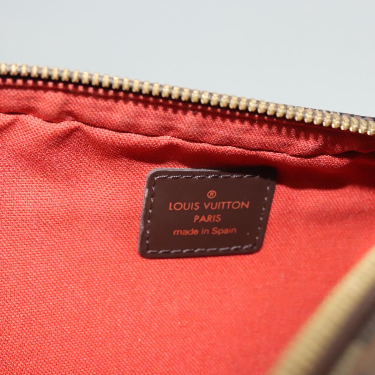 Louis Vuitton Geronimo, Brown, Canvas, shoulder