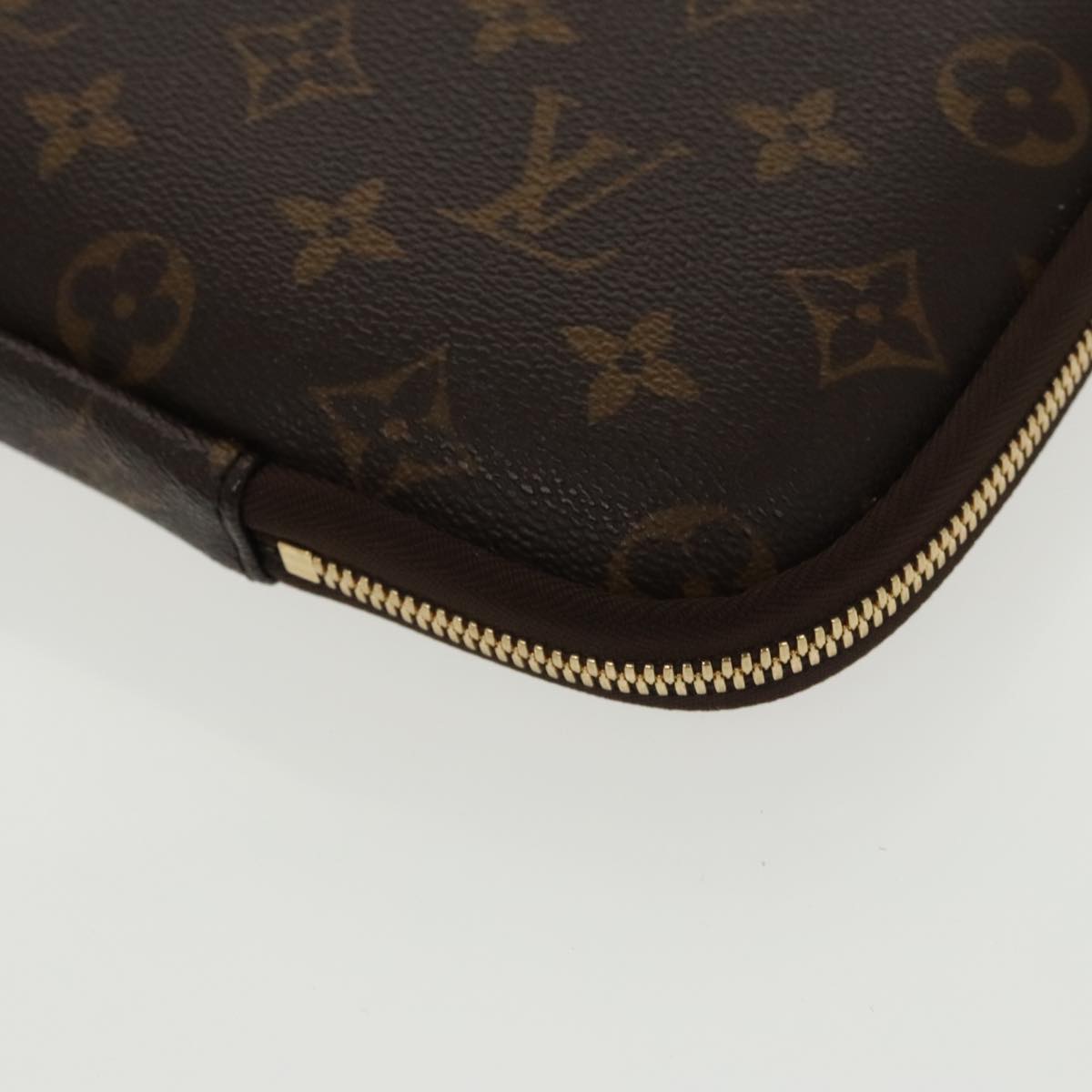Louis Vuitton Housse ordinateur, Brown, Canvas, wallet