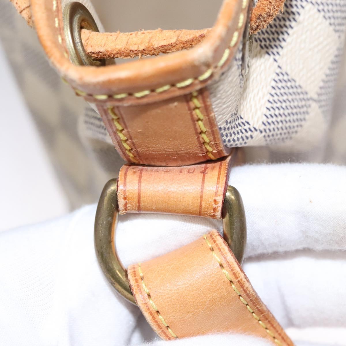Louis Vuitton Noé BB, Grey, Canvas, shoulder