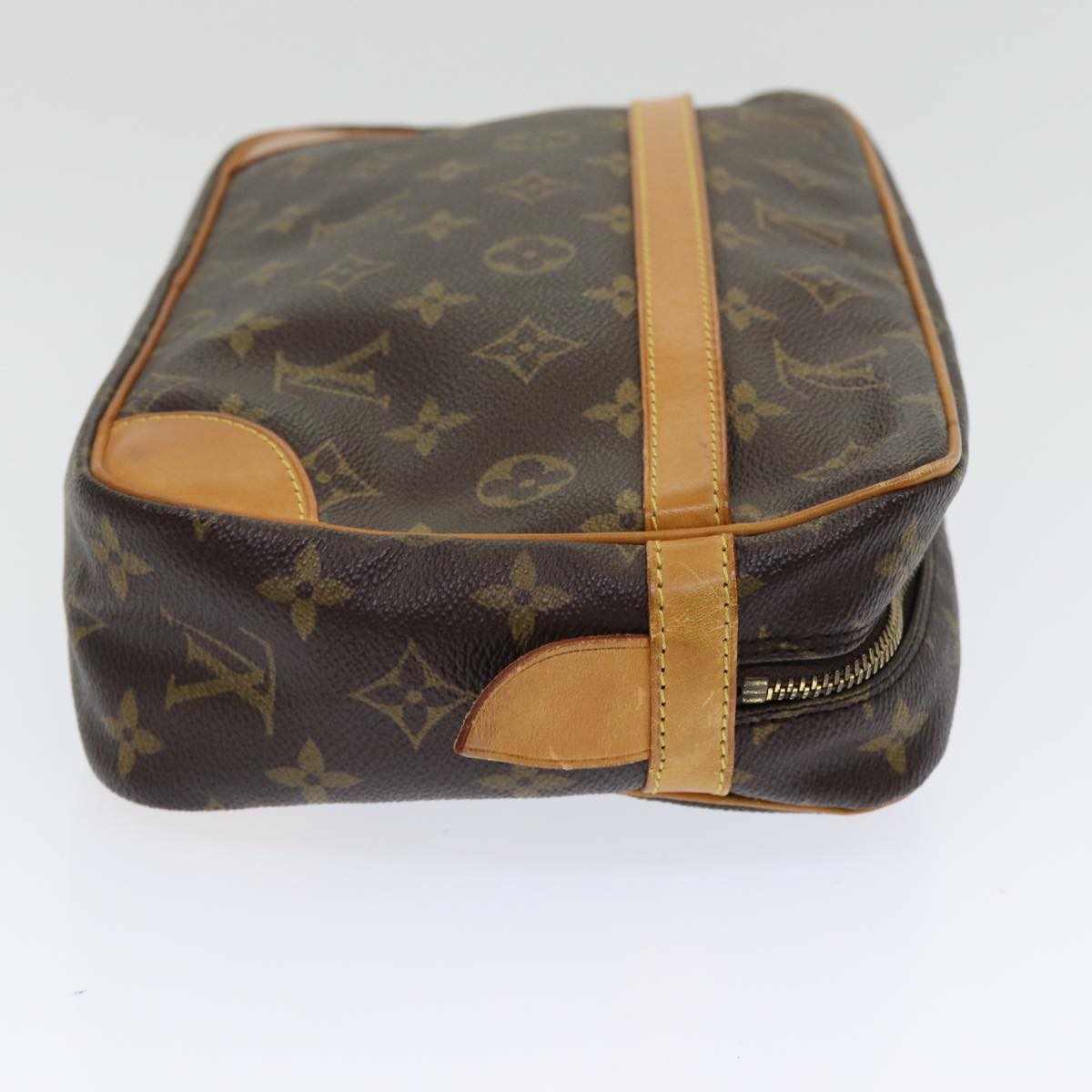 Louis Vuitton Compiegne 28, Brown, Canvas, clutch