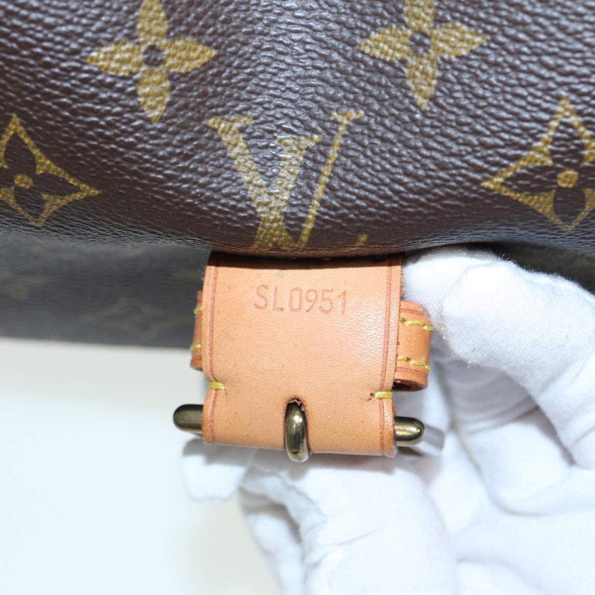 Louis Vuitton Beverly, Brown, Canvas, handbag