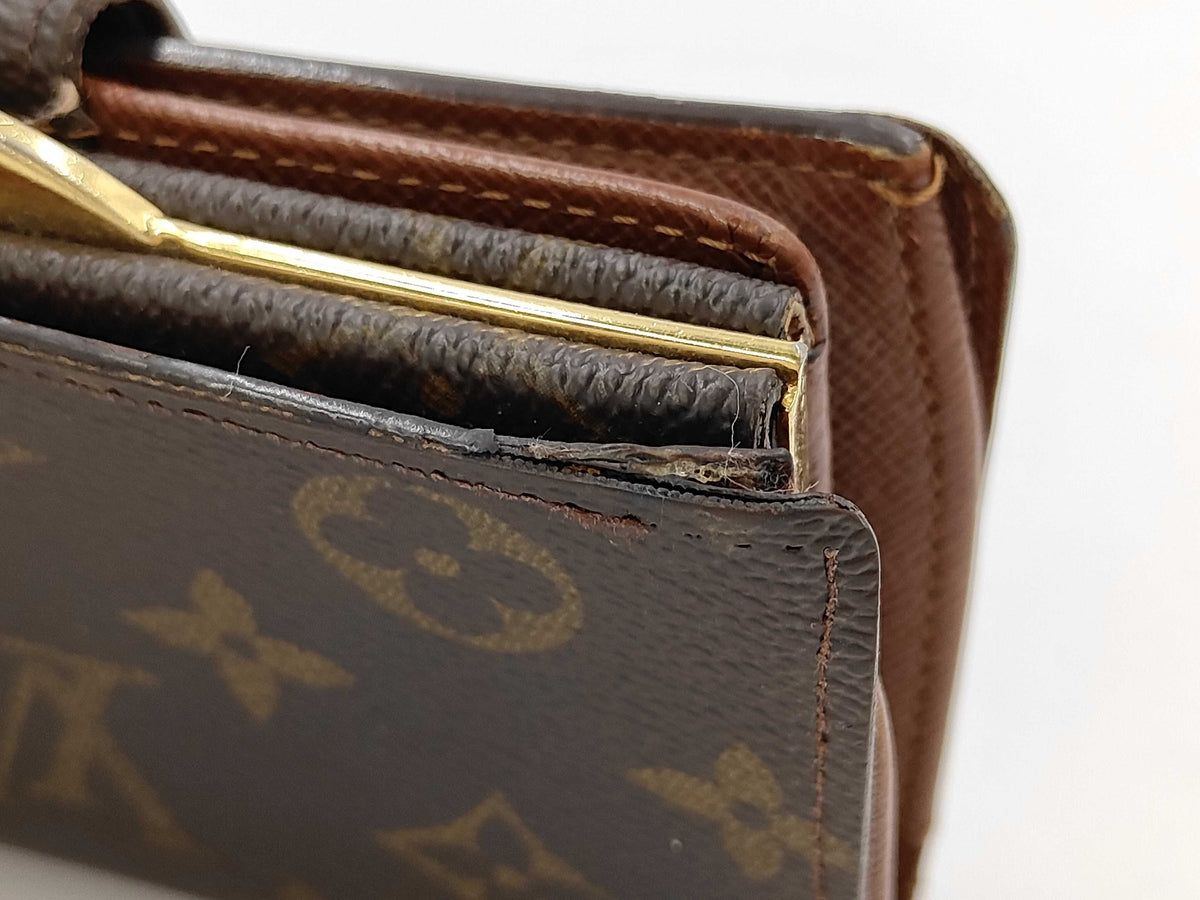 Louis Vuitton French Monogram Canvas, Brown, Canvas, Wallet