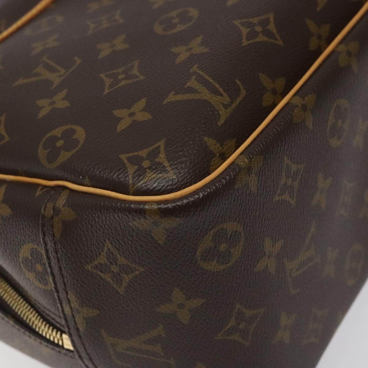 Louis Vuitton Deauville, Brown, Canvas, handbag