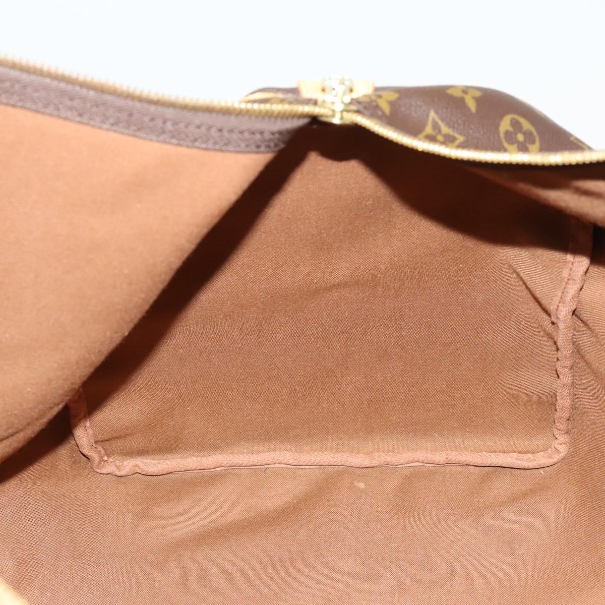 Louis Vuitton Keepall 60, Brown, Canvas, travel