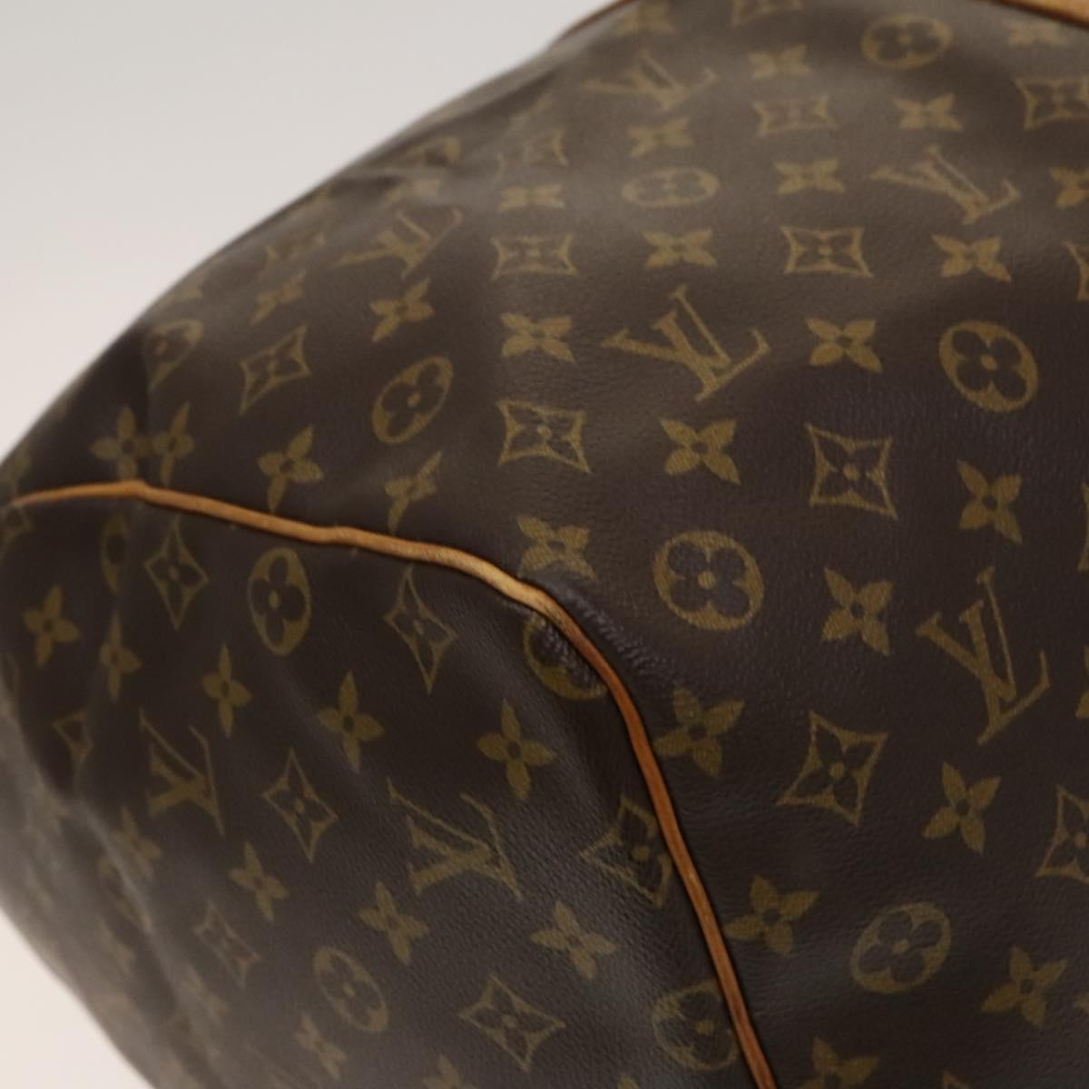 Louis Vuitton Keepall 60, Brown, Canvas, travel