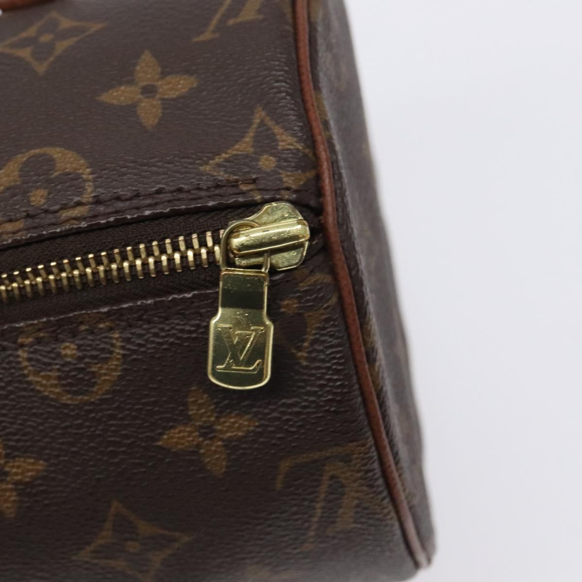 Louis Vuitton Papillon 26, Black, Canvas, handbag