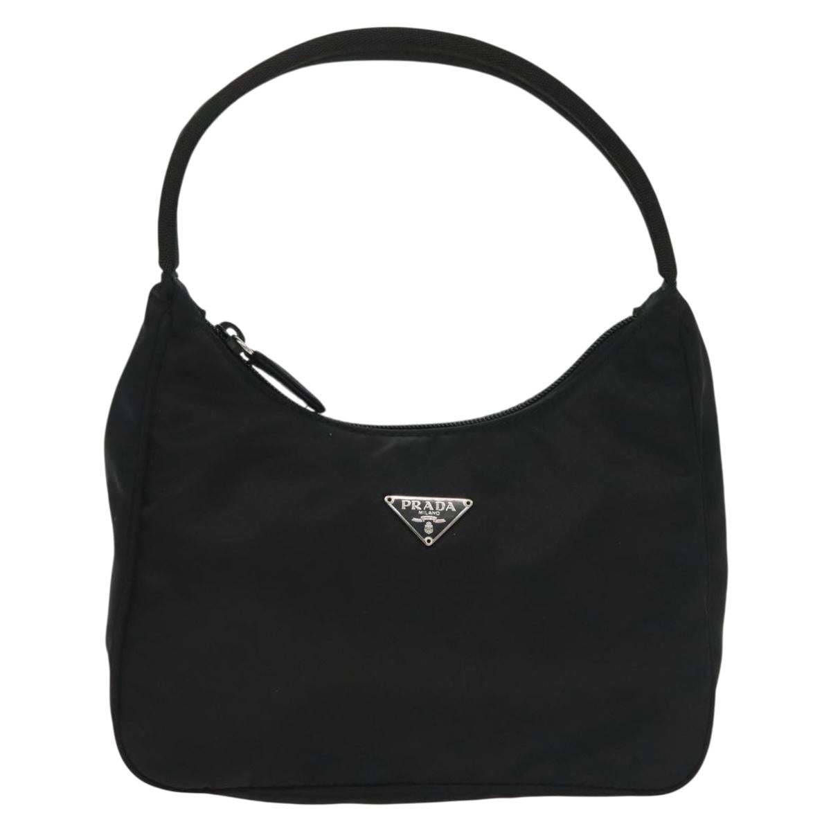 Prada Re-Nylon, Black, NYLON, handbag